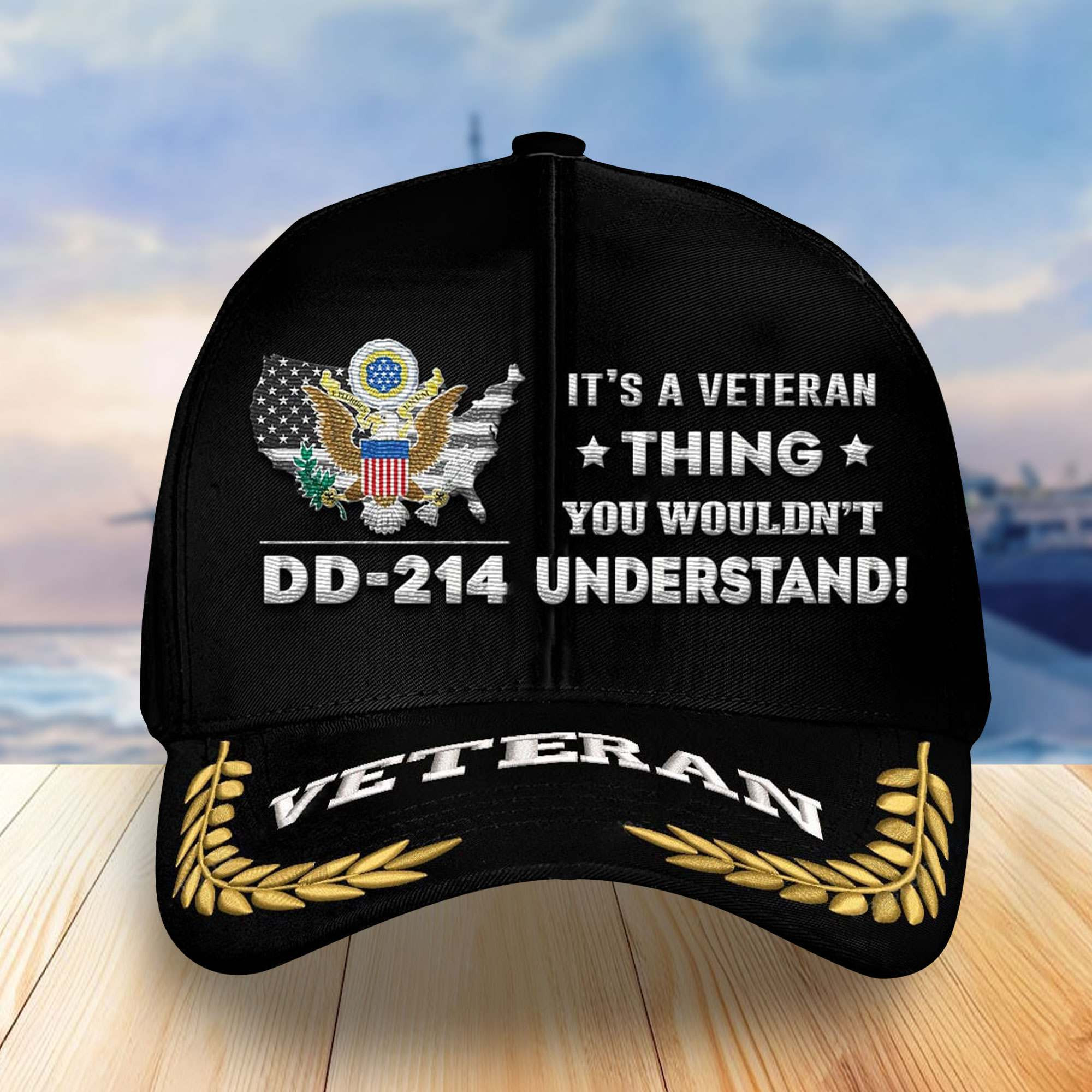 Premium Custom US Army Veterans Embroidered Baseball Hats VPVC304201, Gifts For Veterans On Father’s Day, Armed Forces Day, Independence Day, Veterans Day