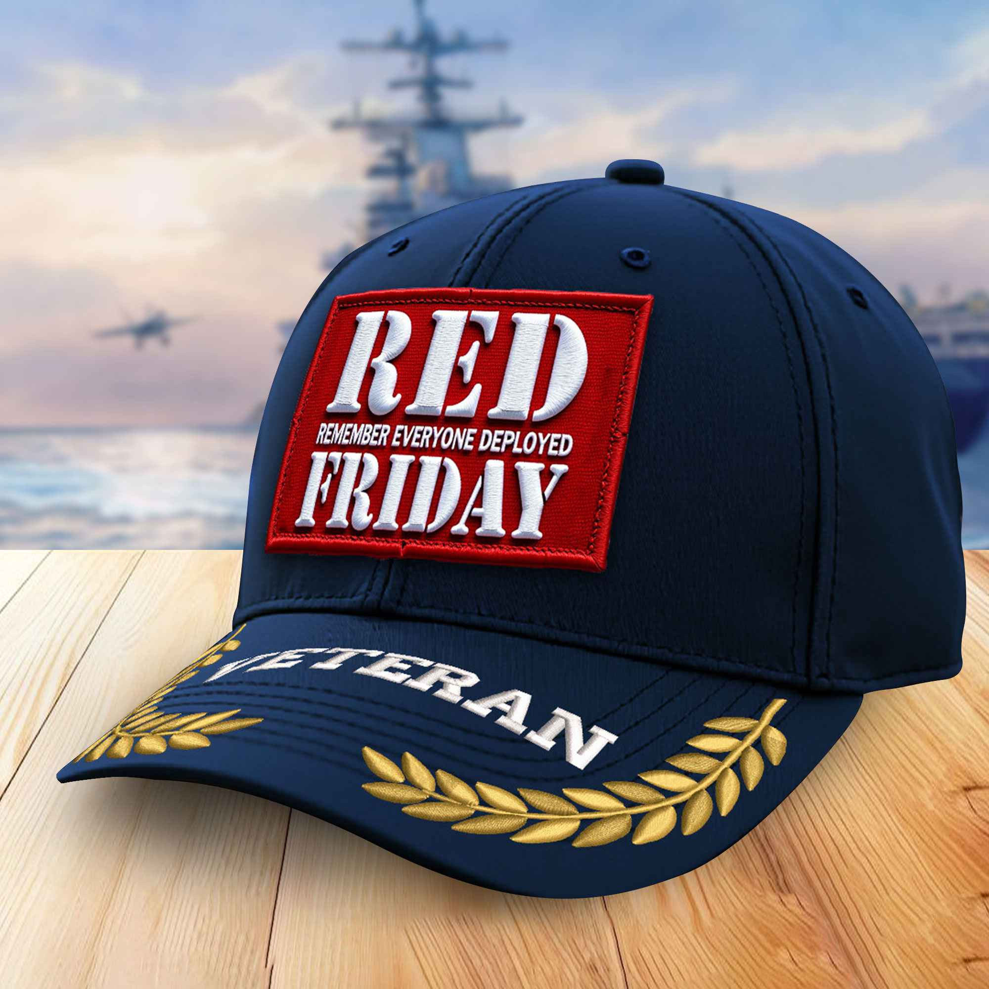 Premium US Veterans Embroidered Baseball Hats VPVC306802, Gifts For Veterans On Father’s Day, Armed Forces Day, Independence Day, Veterans Day
