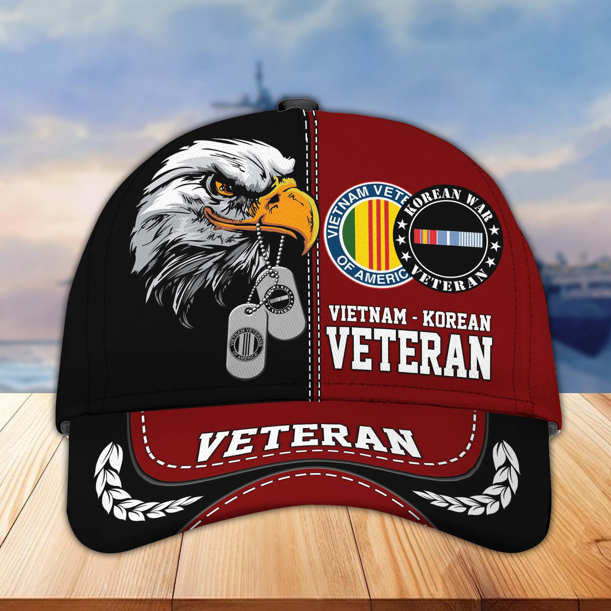 Premium Korean and Vietnam Veteran Cap BPVC150411