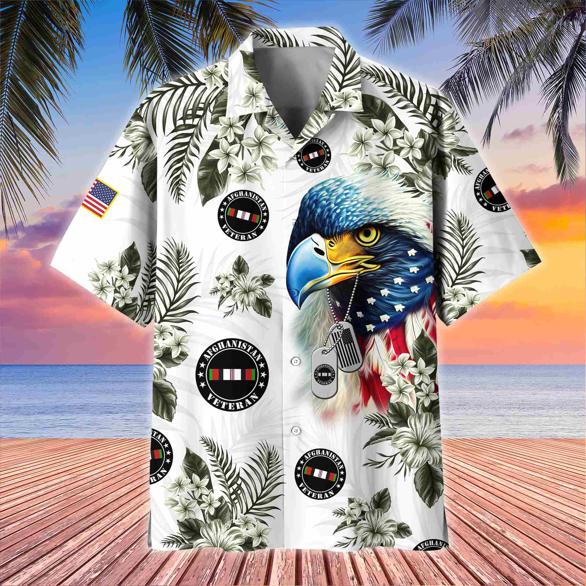 Premium Afghanistan Hawaiian Shirt VPVC403801, Gifts For US Veteran, Best Gifts On Father’s Day, Armed Forces Day, Independence Day, Veterans Day