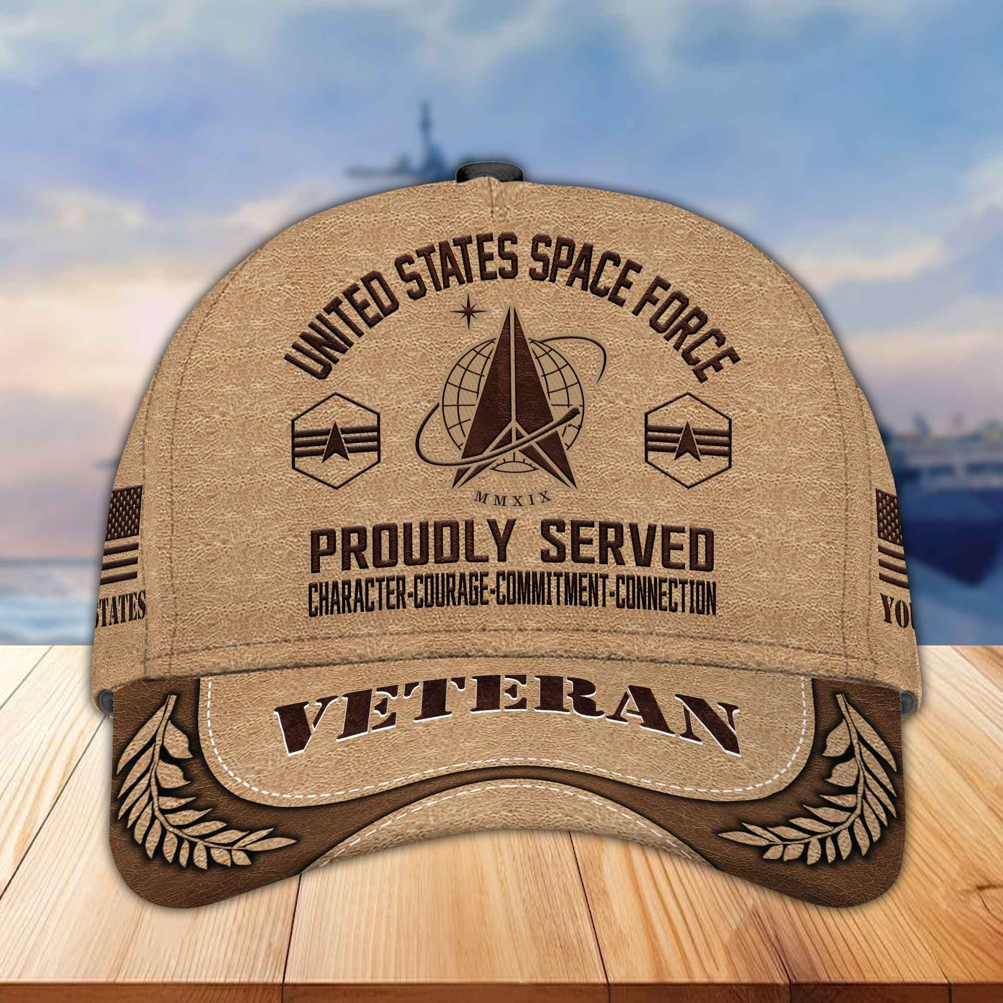 Premium US Veterans Baseball Hats BPVC230401, Custom Name, Rank, Gifts For US Veterans On Father’s Day, Armed Forces Day, Independence Day, Veterans Day