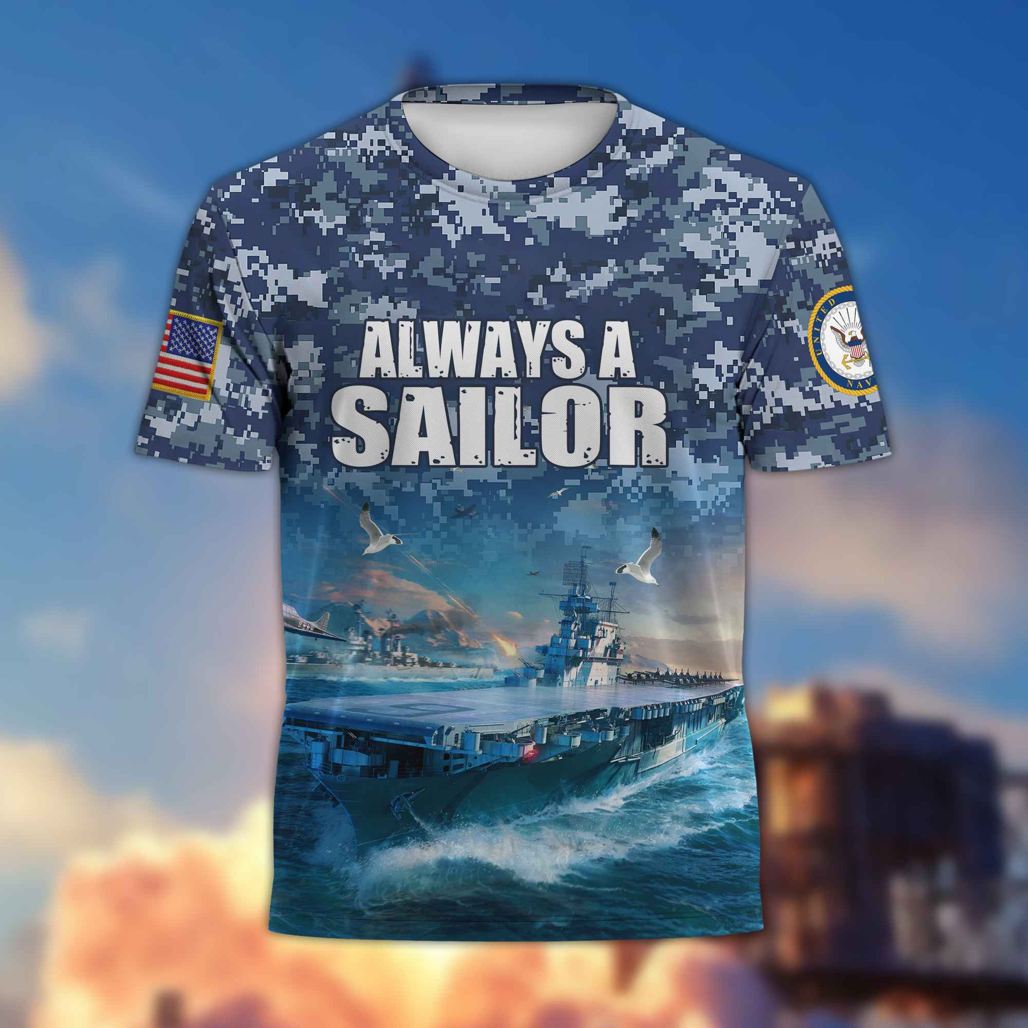 Premium US Navy Polo, Hawaiian Shirt BPVC140511