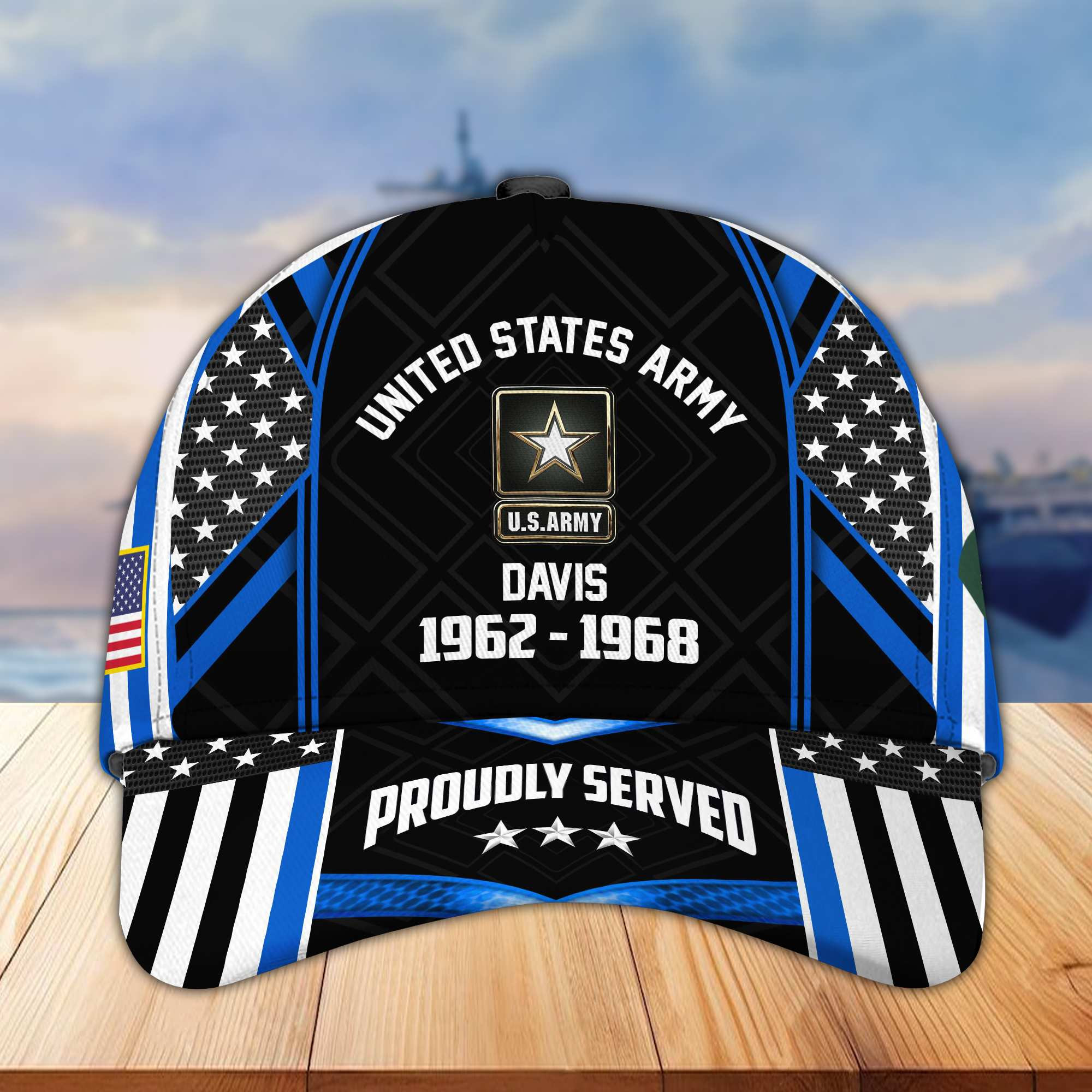 Premium Custom US Army Hat BPVC140512, Gifts For Army Veteran