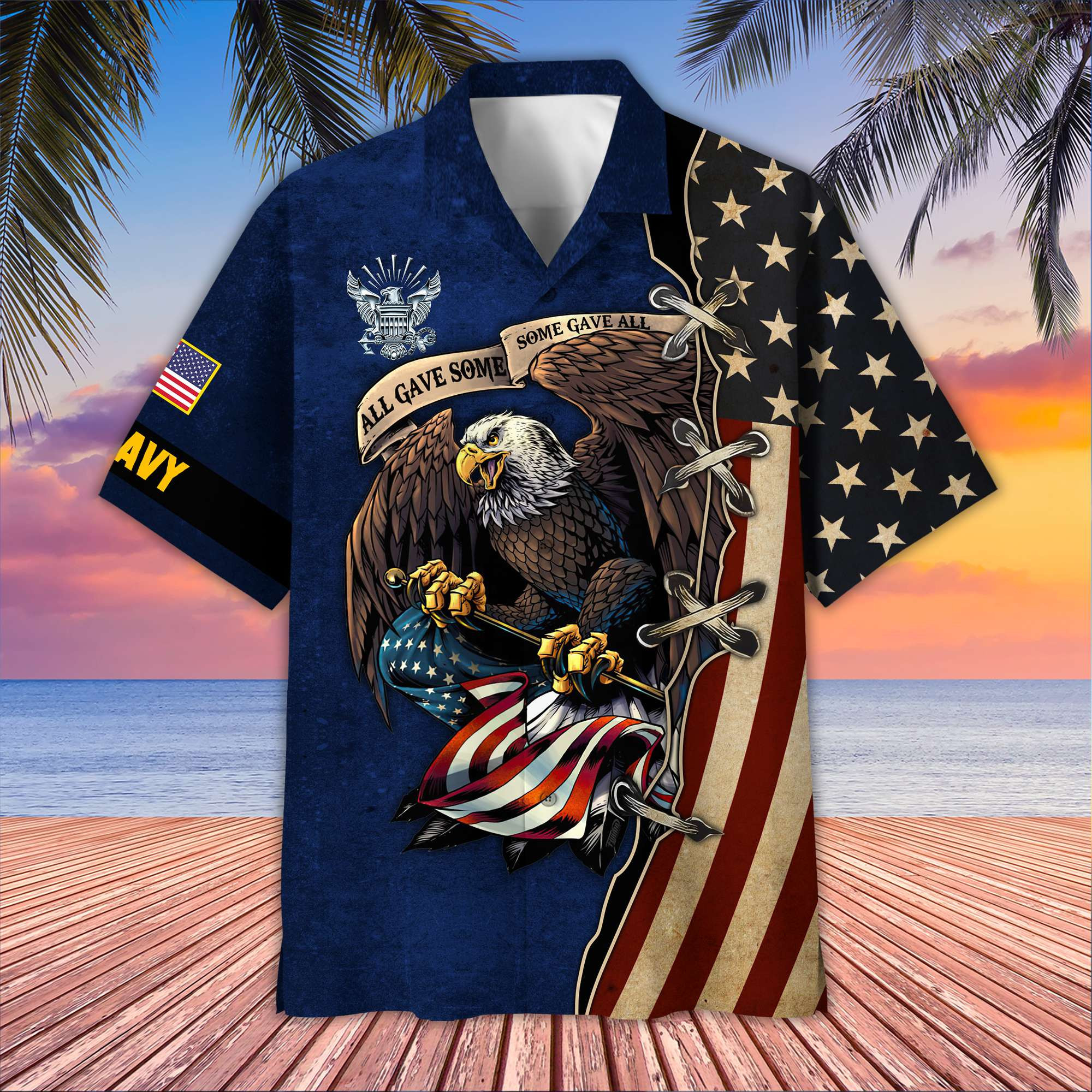 Premium US Navy Hawaiian Shirt VPVC406002, Gifts For Navy Veteran, Best Gifts On Father’s Day, Armed Forces Day, Independence Day, Veterans Day