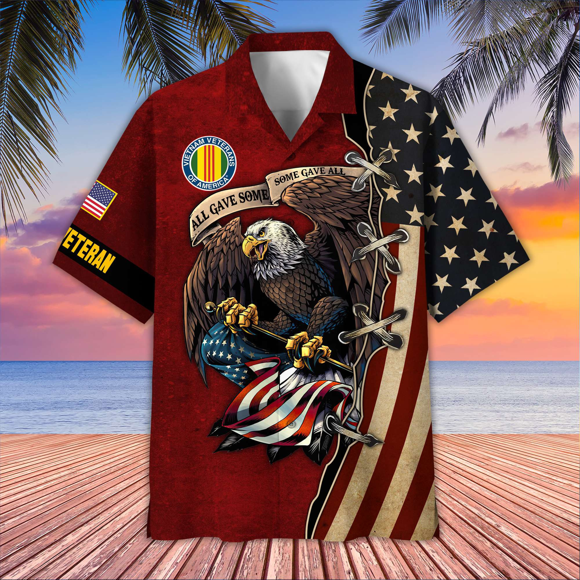 Premium Vietnam Veteran Hawaiian Shirt VPVC406006, Gifts For Vietnam Veteran, Best Gifts On Father’s Day, Armed Forces Day, Independence Day, Veterans Day