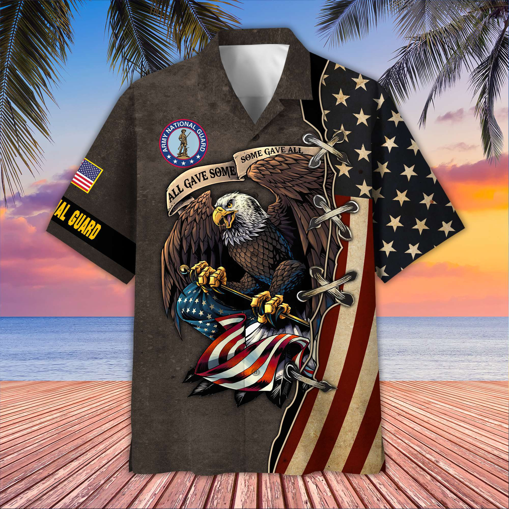 Premium US Army National Guard Hawaiian Shirt VPVC406008, Gifts For Army National Guard Veteran, Best Gifts On Father’s Day, Armed Forces Day, Independence Day, Veterans Day