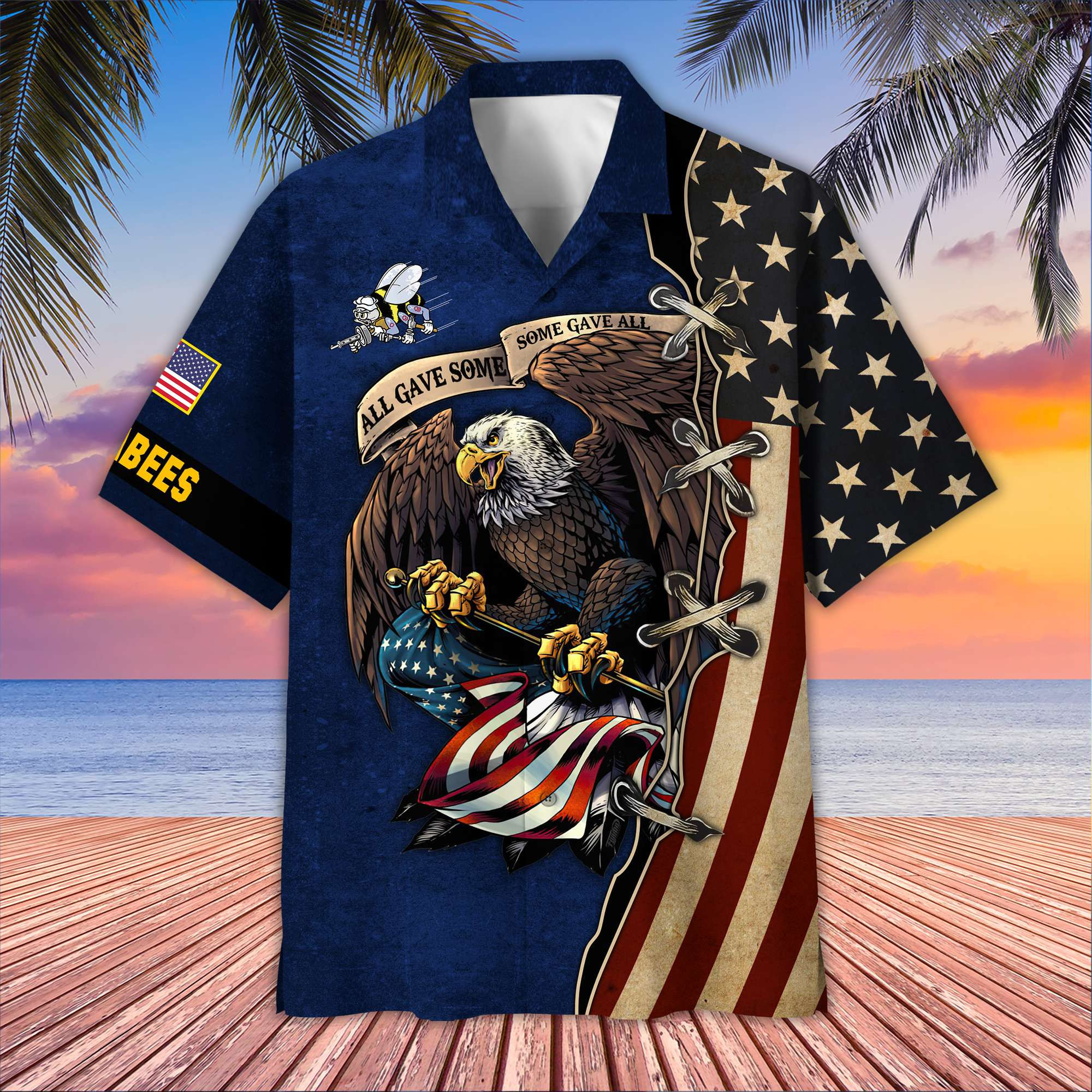 Premium US Seabees Hawaiian Shirt VPVC406009, Gifts For Seabees Veteran, Best Gifts On Father’s Day, Armed Forces Day, Independence Day, Veterans Day