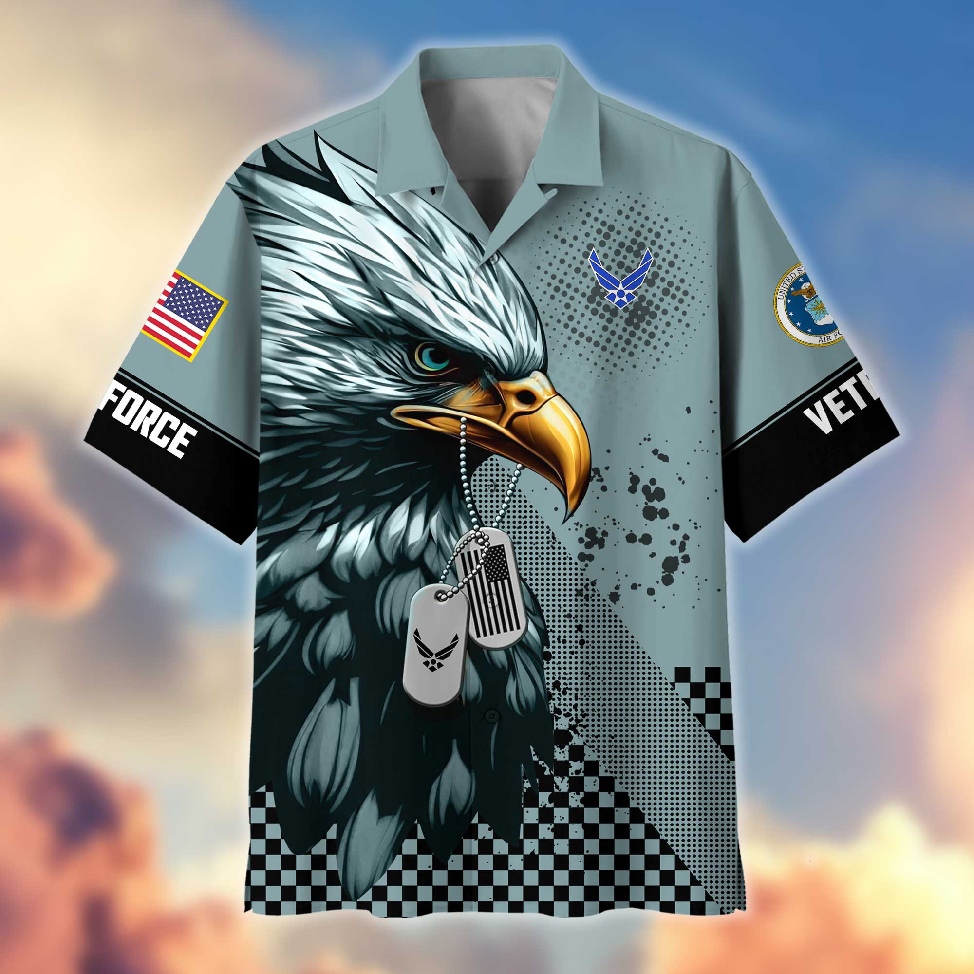 Unique USAF Hawaiian Shirt VPVC404704, Gifts For Air Force Veteran, Best Gifts On Father’s Day, Independence Day, Veterans Day