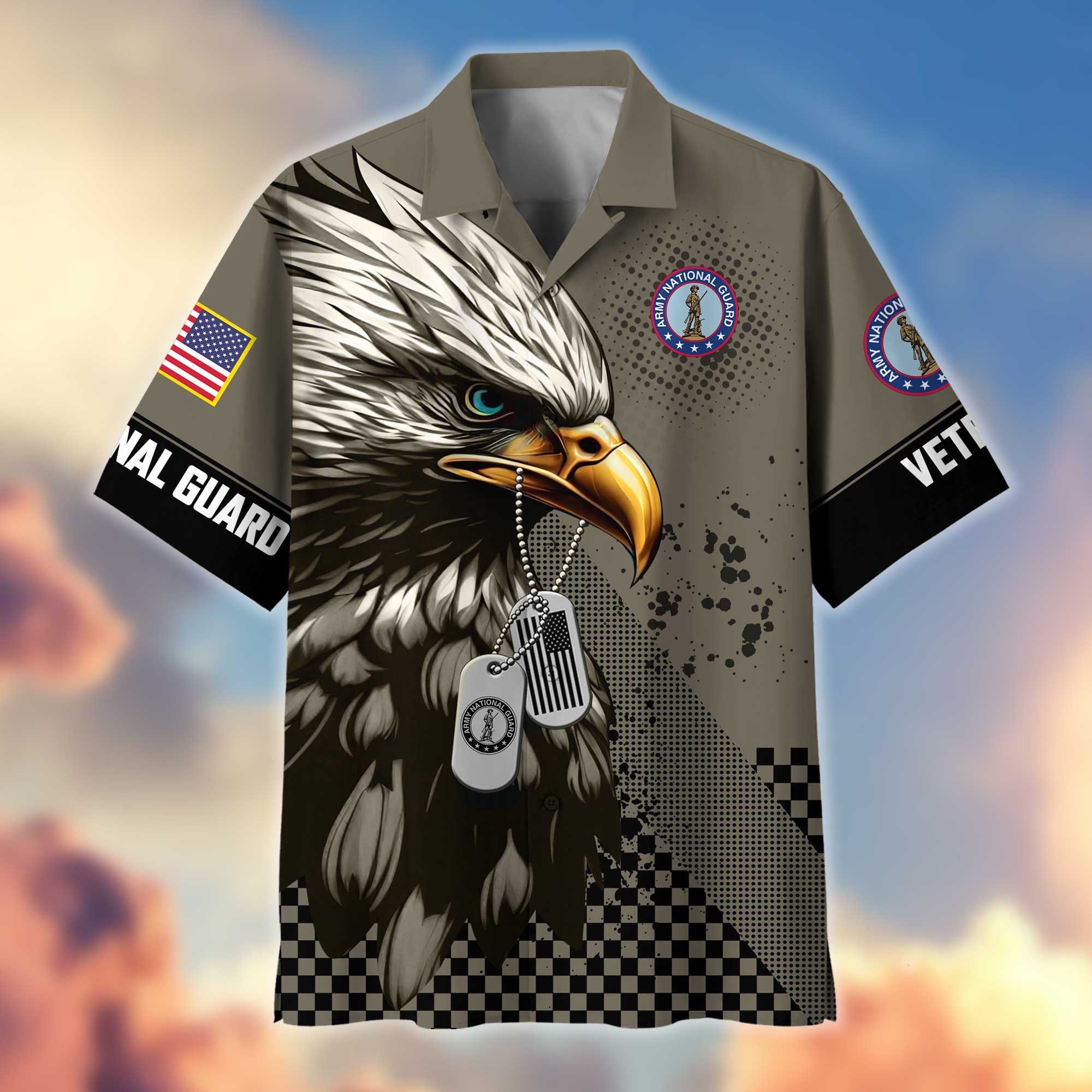 Unique US Army National Guard Veteran Hawaiian Shirt VPVC404708, Gifts For Army National Guard Veteran, Best Gifts On Father’s Day, Independence Day, Veterans Day