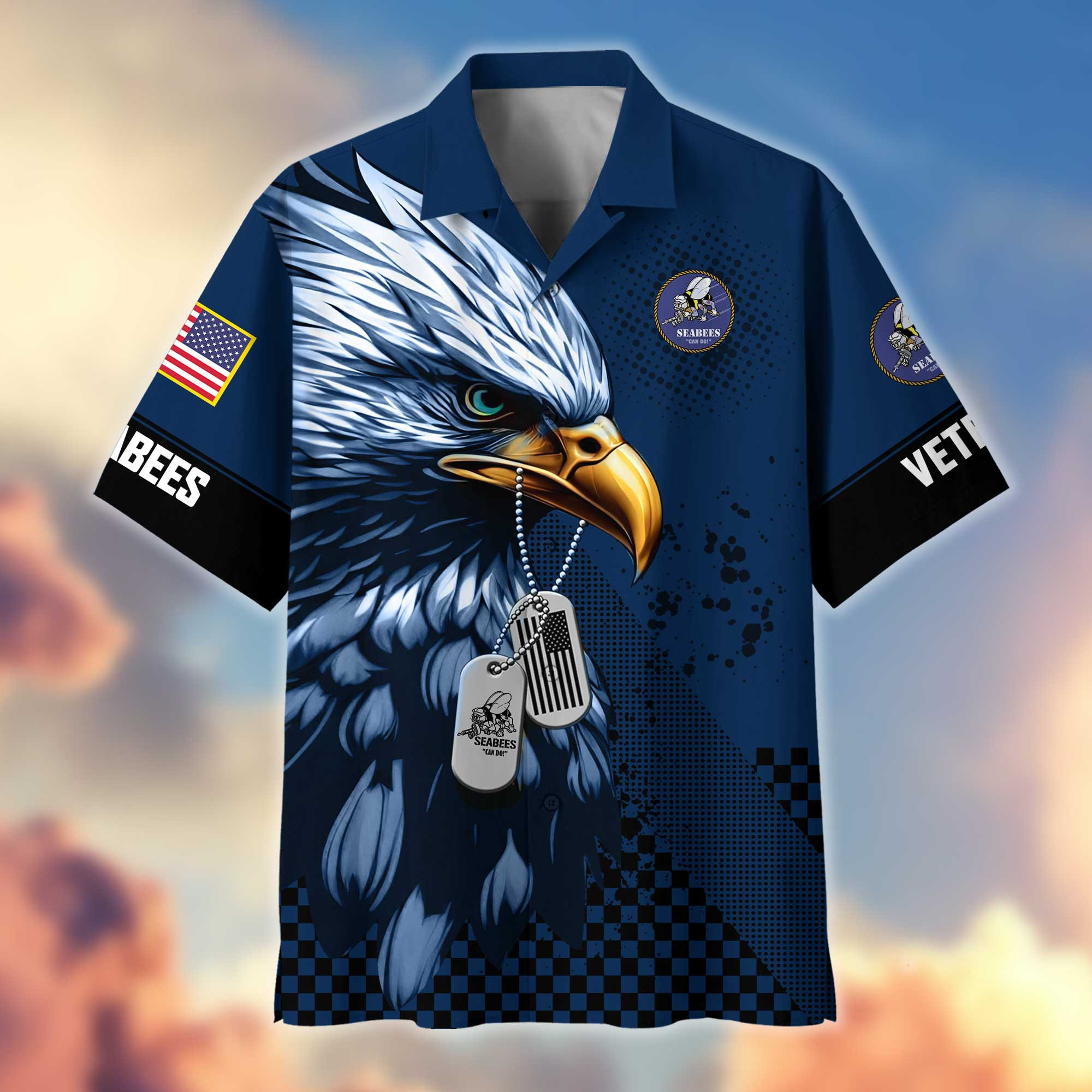 Unique US Seabees Hawaiian Shirt VPVC404709, Gifts For US Seabees, Best Gifts On Father’s Day, Independence Day, Veterans Day