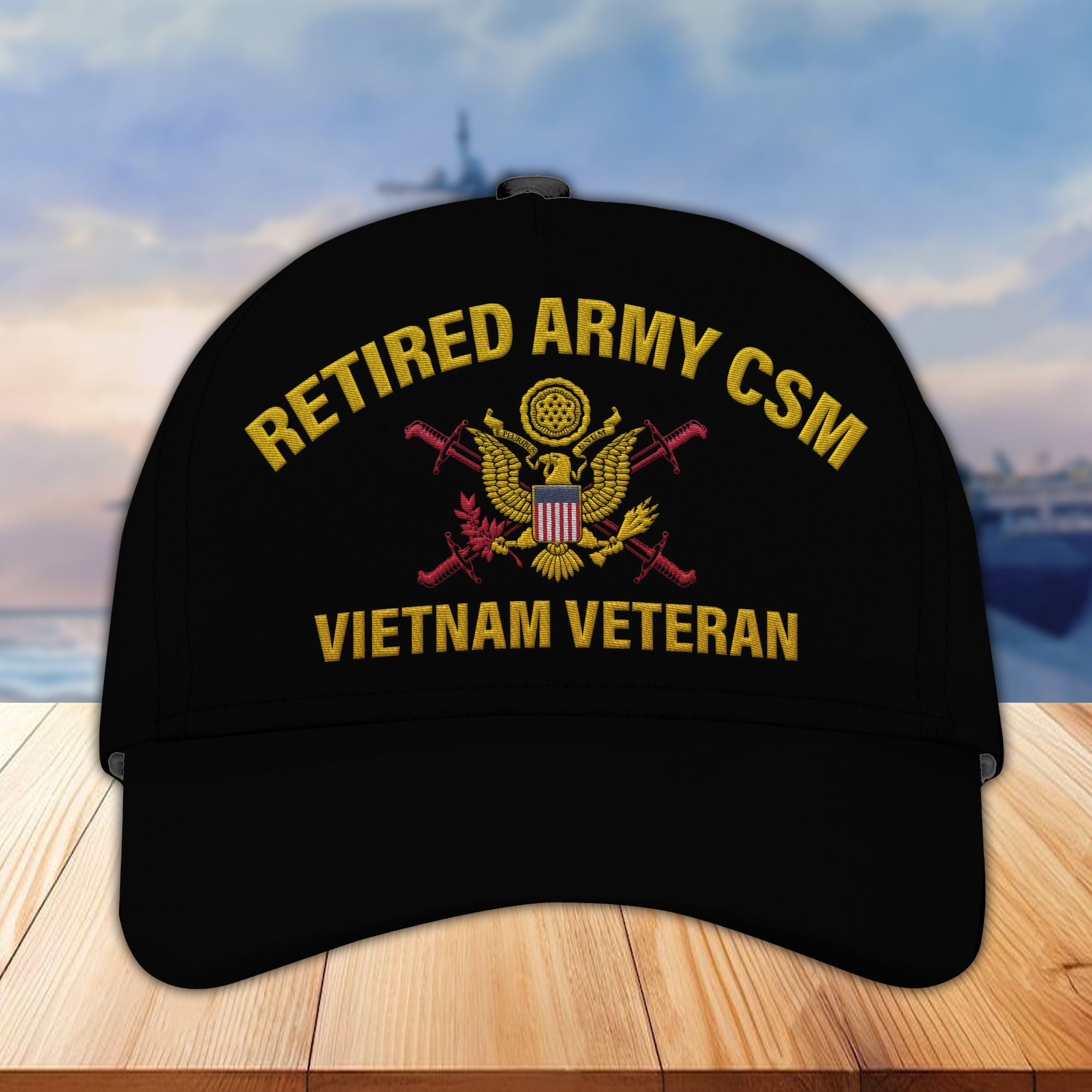 Premium US Army Retired Embroidered Cap BPVC300510