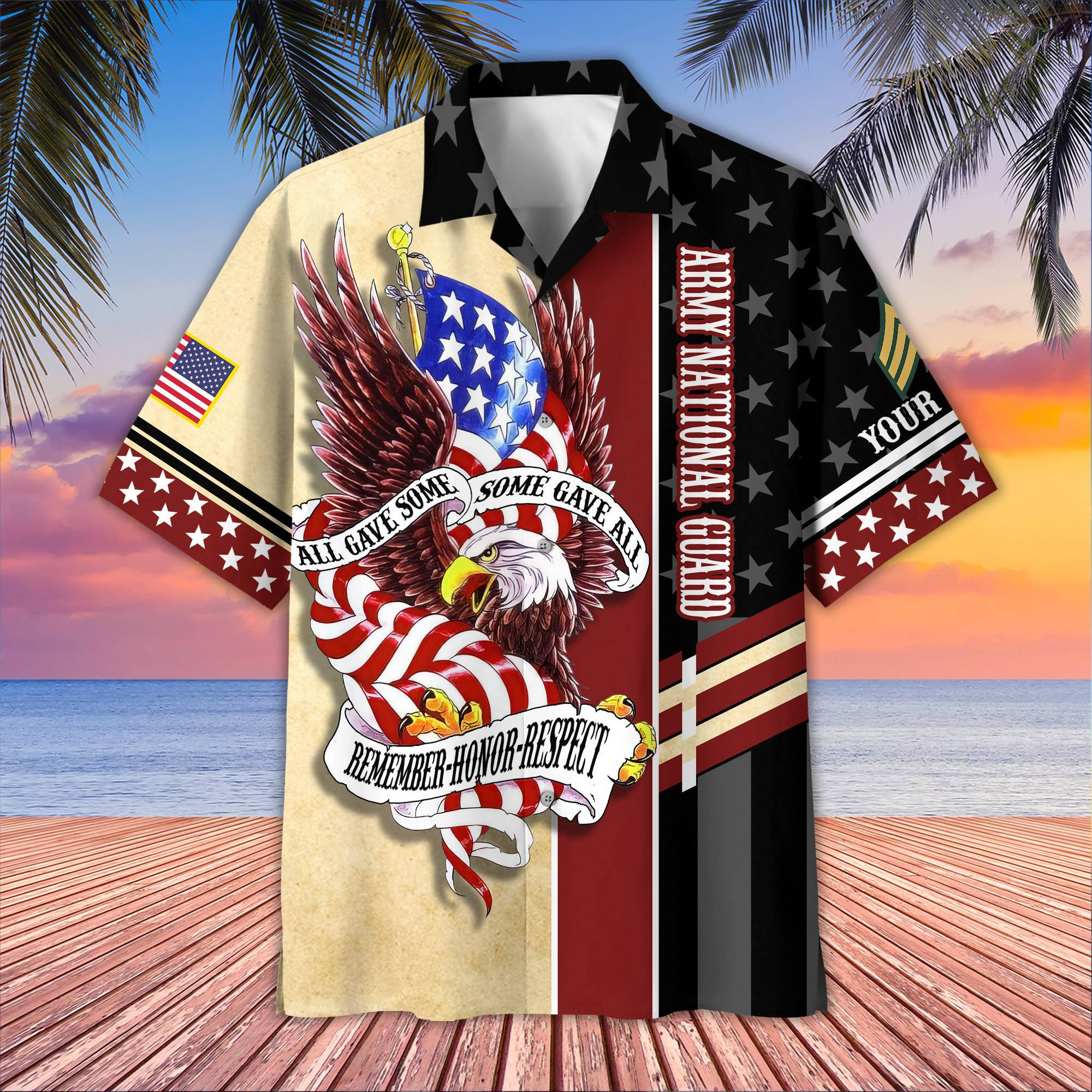 US Army Custom National Guard Hawaiian Shirt VPVC407008, Gifts For Army National Guard Veteran, Best Gifts On Father’s Day, Armed Forces Day, Independence Day, Veterans Day