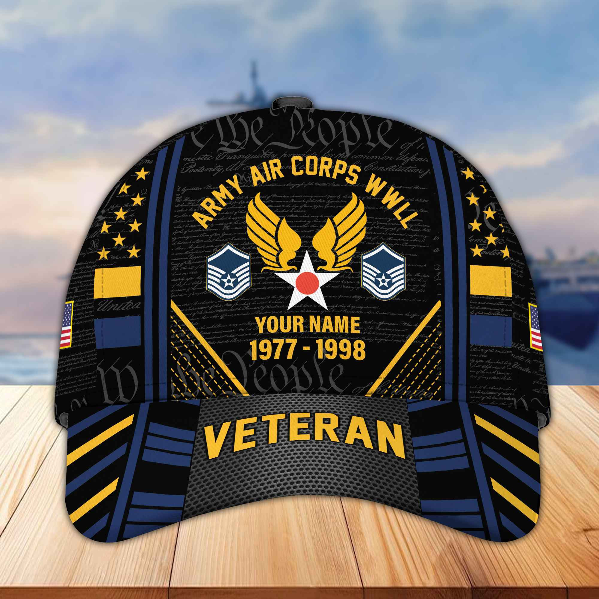 Premium Army Air Corps WWll Custom Hat BPVC060610