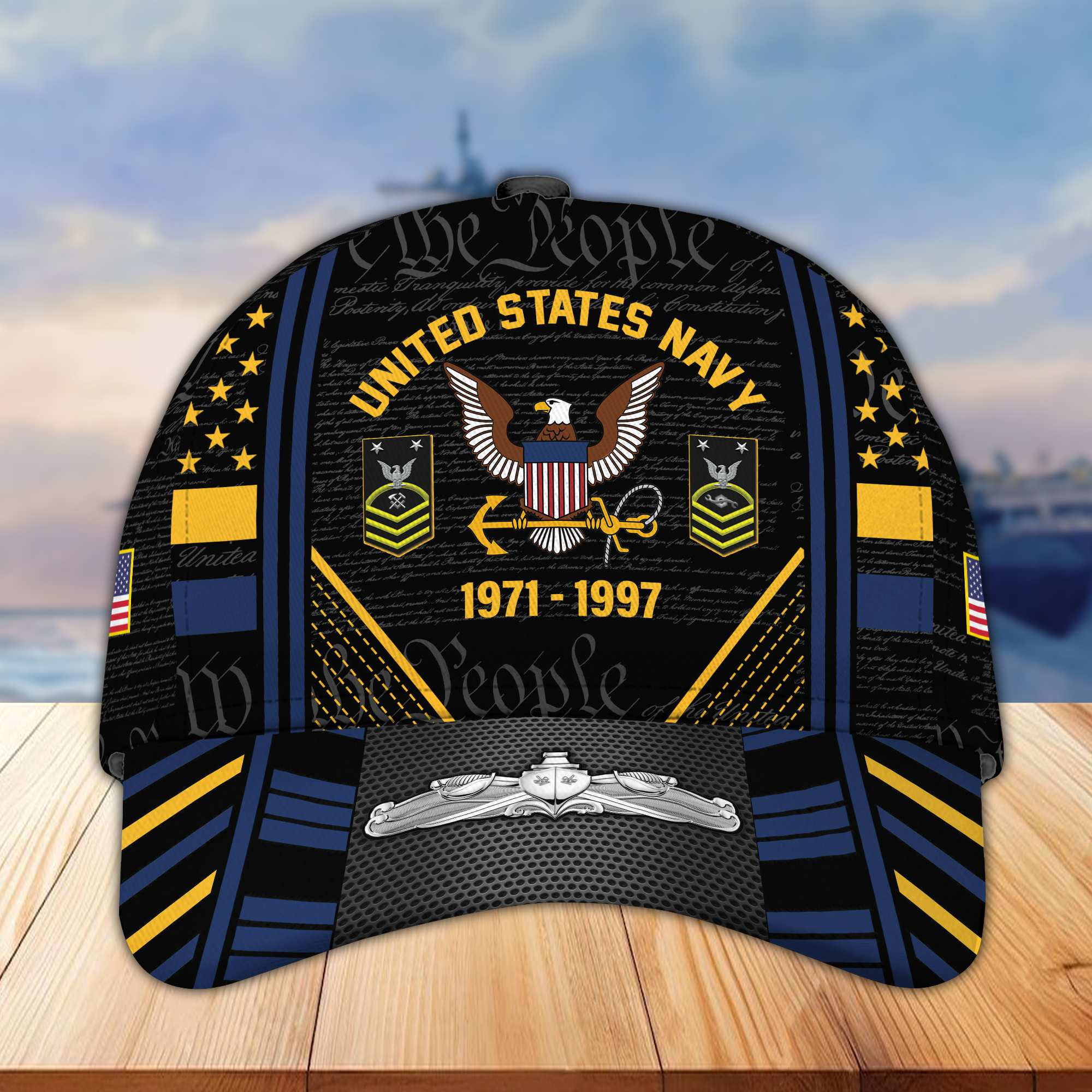 Premium US Navy Custom Hat BPVC180612