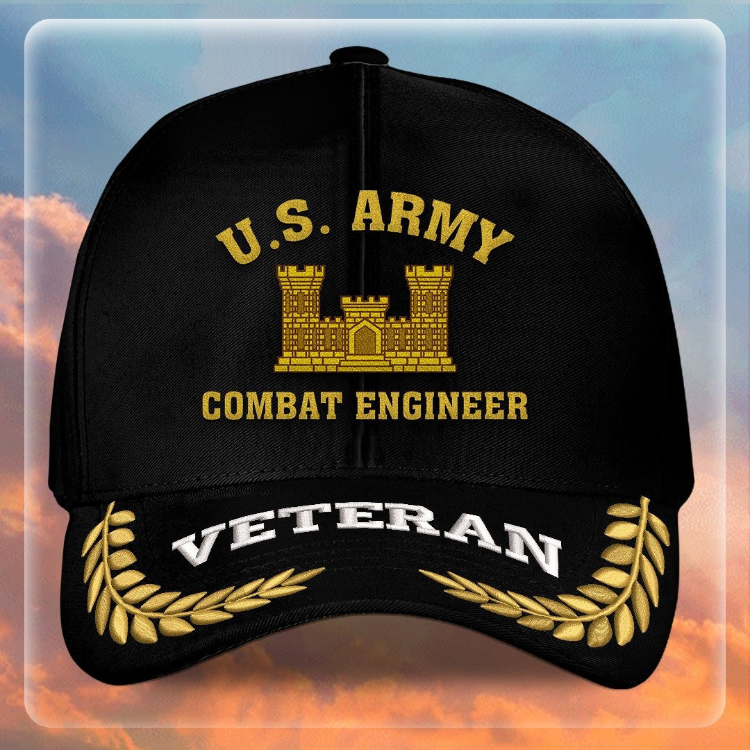 Premium US Army Embroidered Hats VPVC307826, Gifts For Army Veteran, Gifts On Father’s Day, Armed Forces Day, Independence Day, Veterans Day