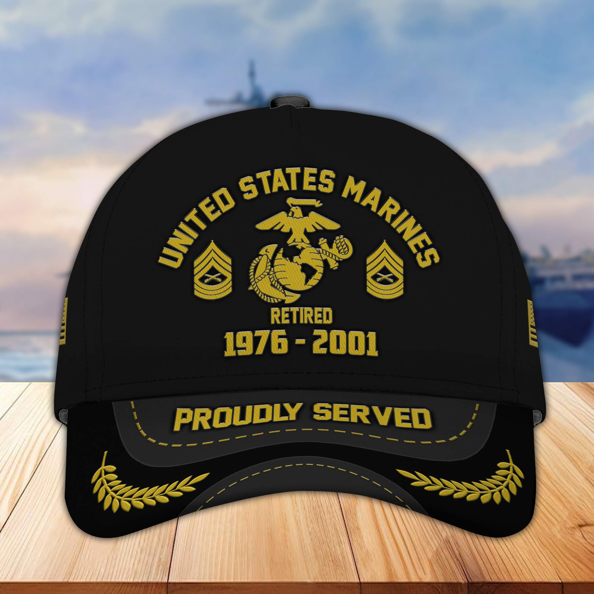 Premium Custom USMC Hat, Gitfs For Marine Veteran BPVC260612