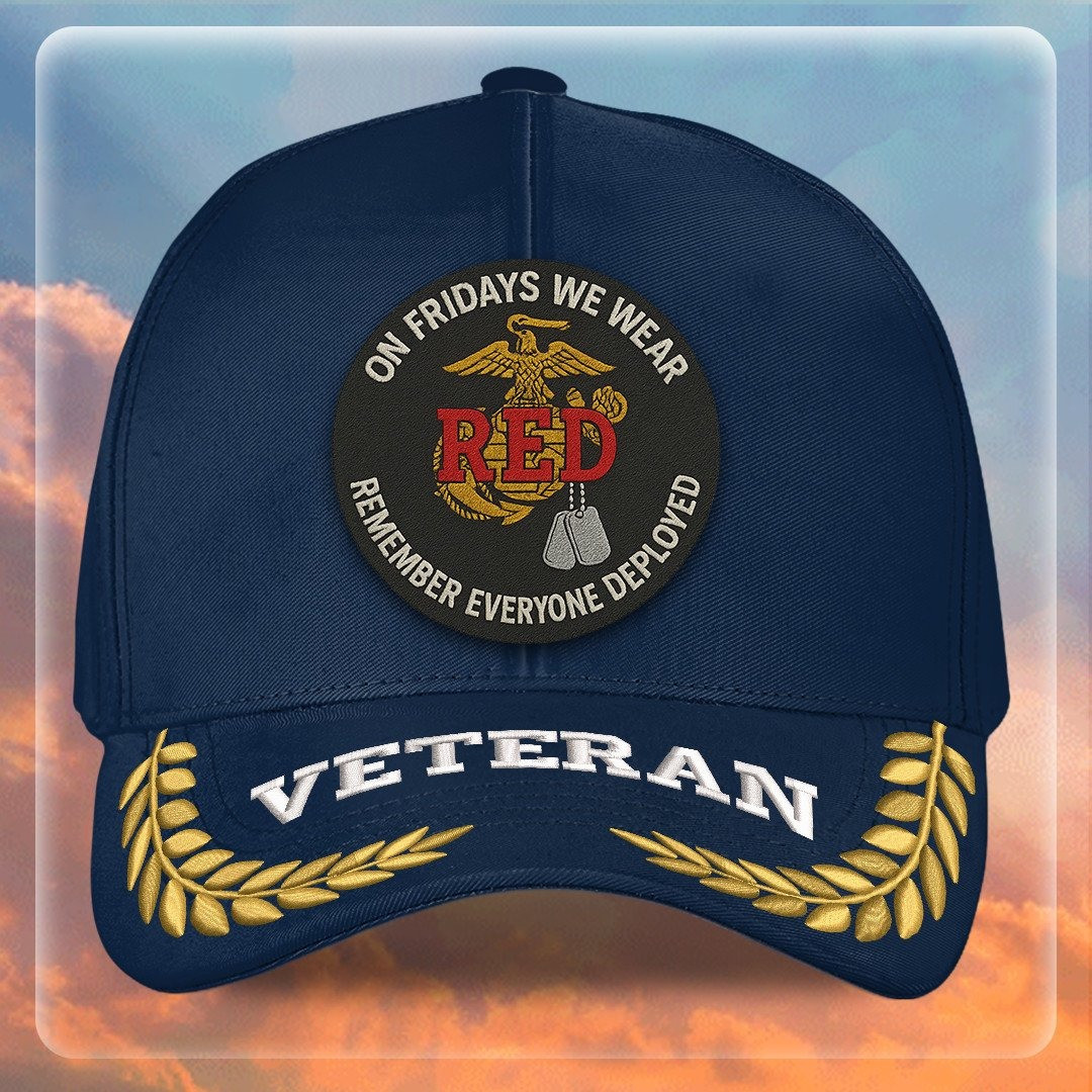 Premium USMC Embroidered Hats VPVC307924, Gifts For Marine Veteran, Gifts On Father’s Day, Armed Forces Day, Independence Day, Veterans Day