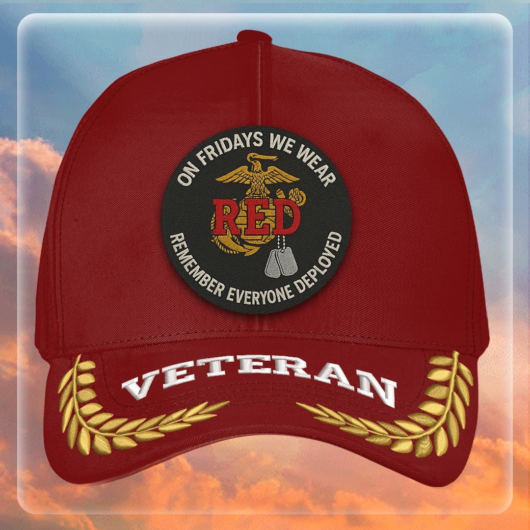 Premium USMC Embroidered Hats VPVC307925, Gifts For Marine Veteran, Gifts On Father’s Day, Armed Forces Day, Independence Day, Veterans Day