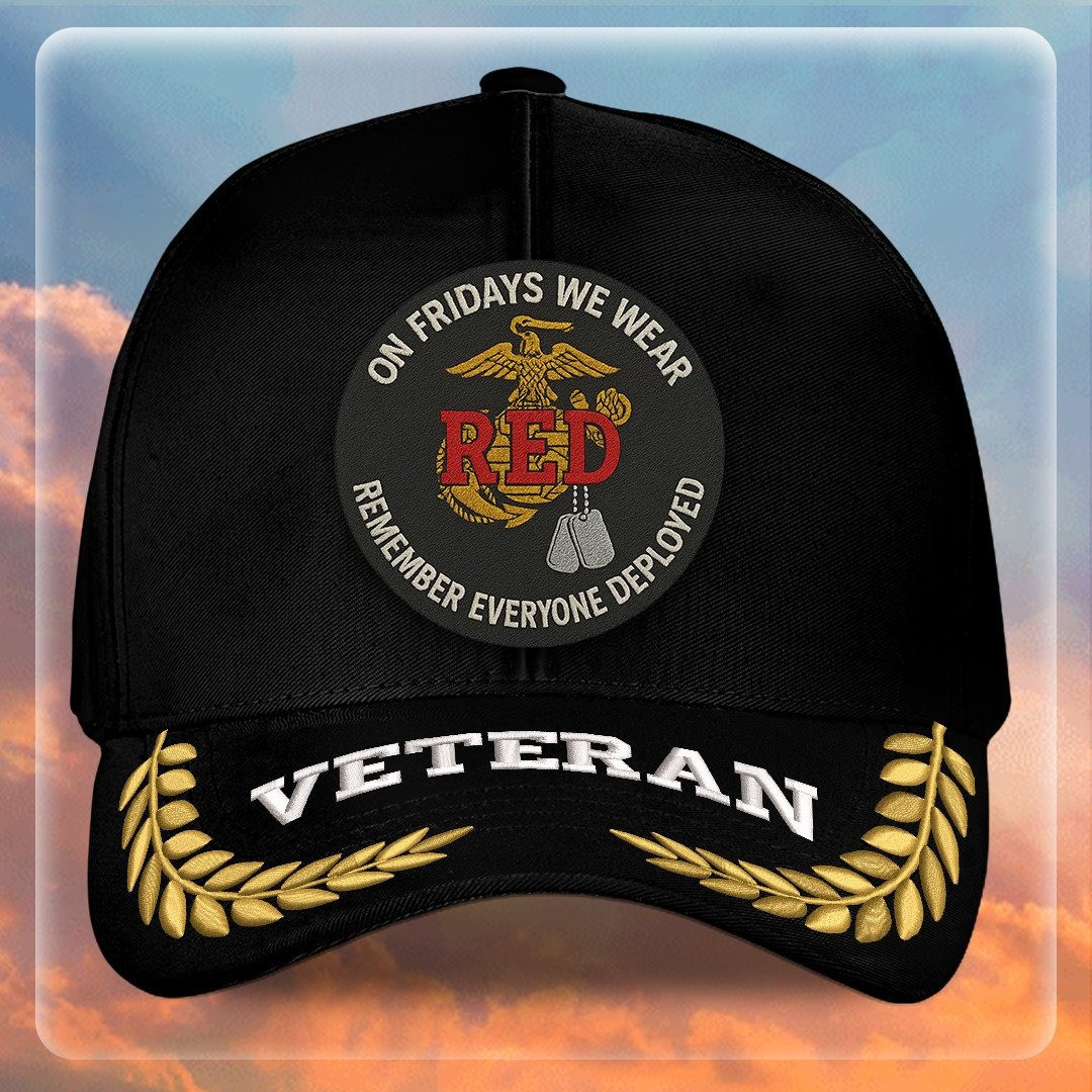Premium USMC Embroidered Hats VPVC307926, Gifts For Marine Veteran, Gifts On Father’s Day, Armed Forces Day, Independence Day, Veterans Day
