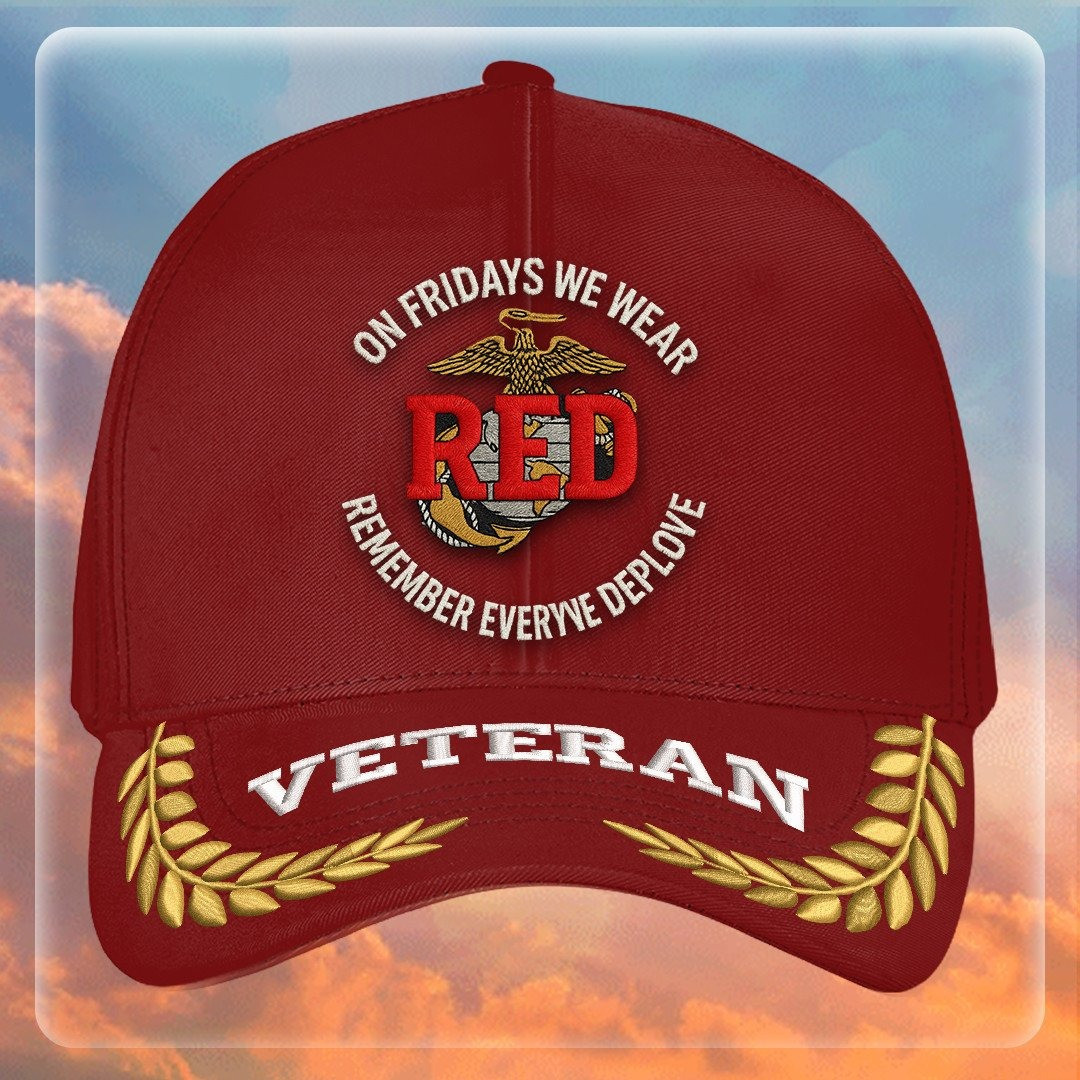 Premium USMC Embroidered Hats VPVC307931, Gifts For Marine Veteran, Gifts On Father’s Day, Armed Forces Day, Independence Day, Veterans Day