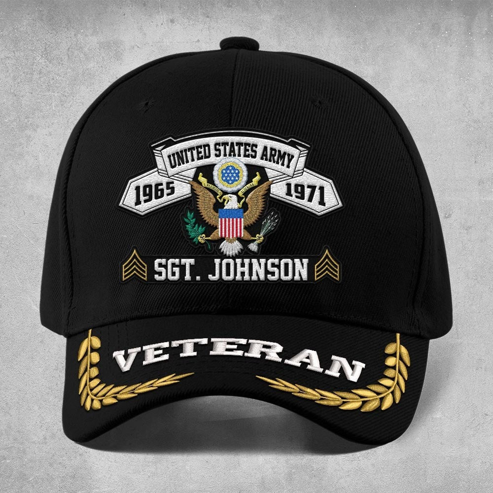 Premium Custom US Army Embroidered Hats VPVC307933, Gifts For Army Veteran, Gifts On Father’s Day, Armed Forces Day, Independence Day, Veterans Day