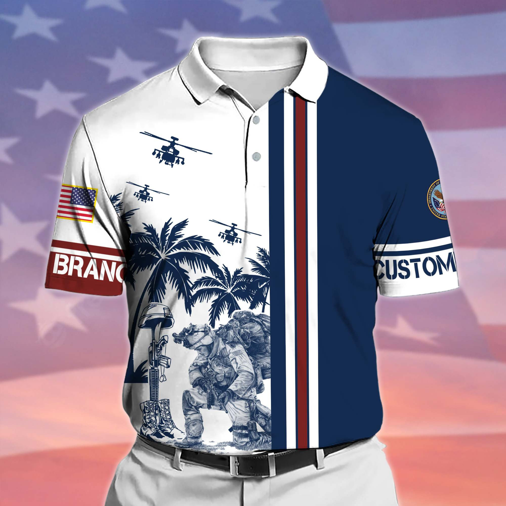 Premium Custom US Polo Shirt CPVC010721