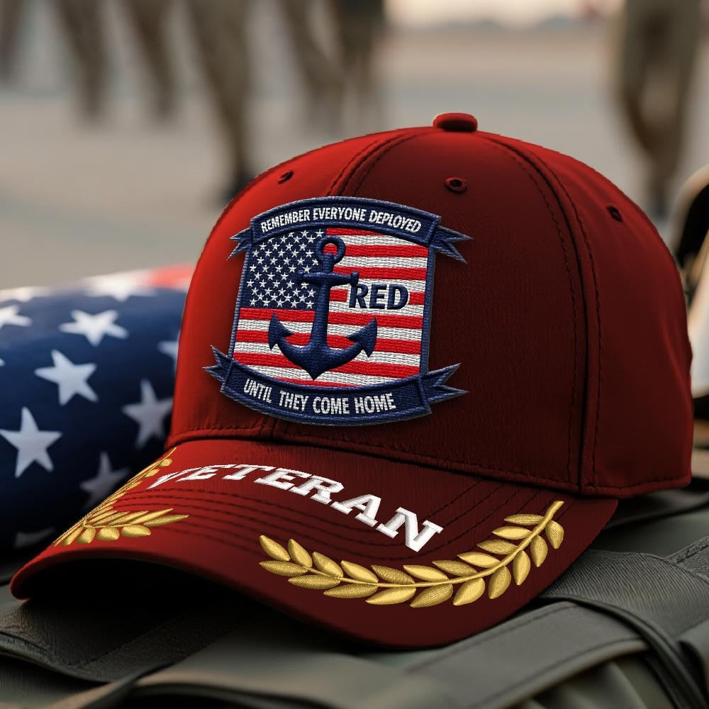Premium US Navy Embroidered Hats VPVC308017, Gifts For Navy Veteran, Gifts On Father’s Day, Armed Forces Day, Independence Day, Veterans Day