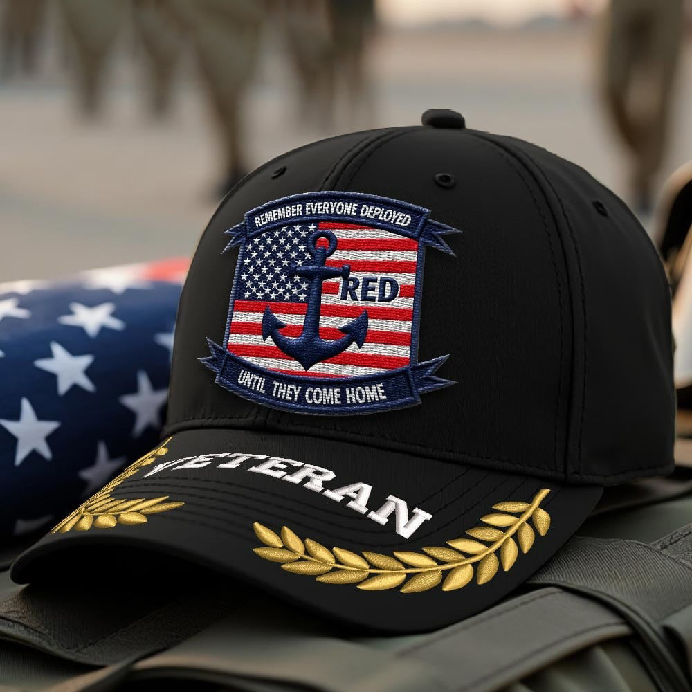 Premium US Navy Embroidered Hats VPVC308018, Gifts For Navy Veteran, Gifts On Father’s Day, Armed Forces Day, Independence Day, Veterans Day