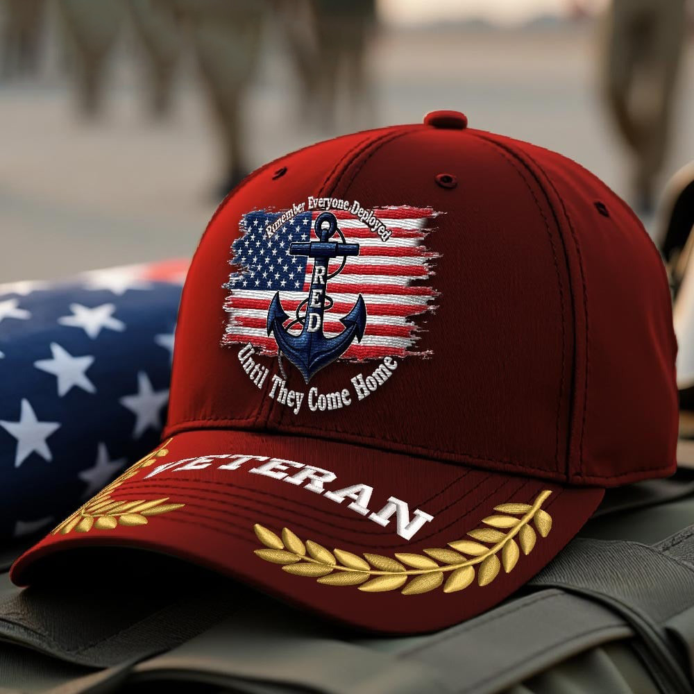 Premium US Navy Embroidered Hats VPVC308020, Gifts For Navy Veteran, Gifts On Father’s Day, Armed Forces Day, Independence Day, Veterans Day