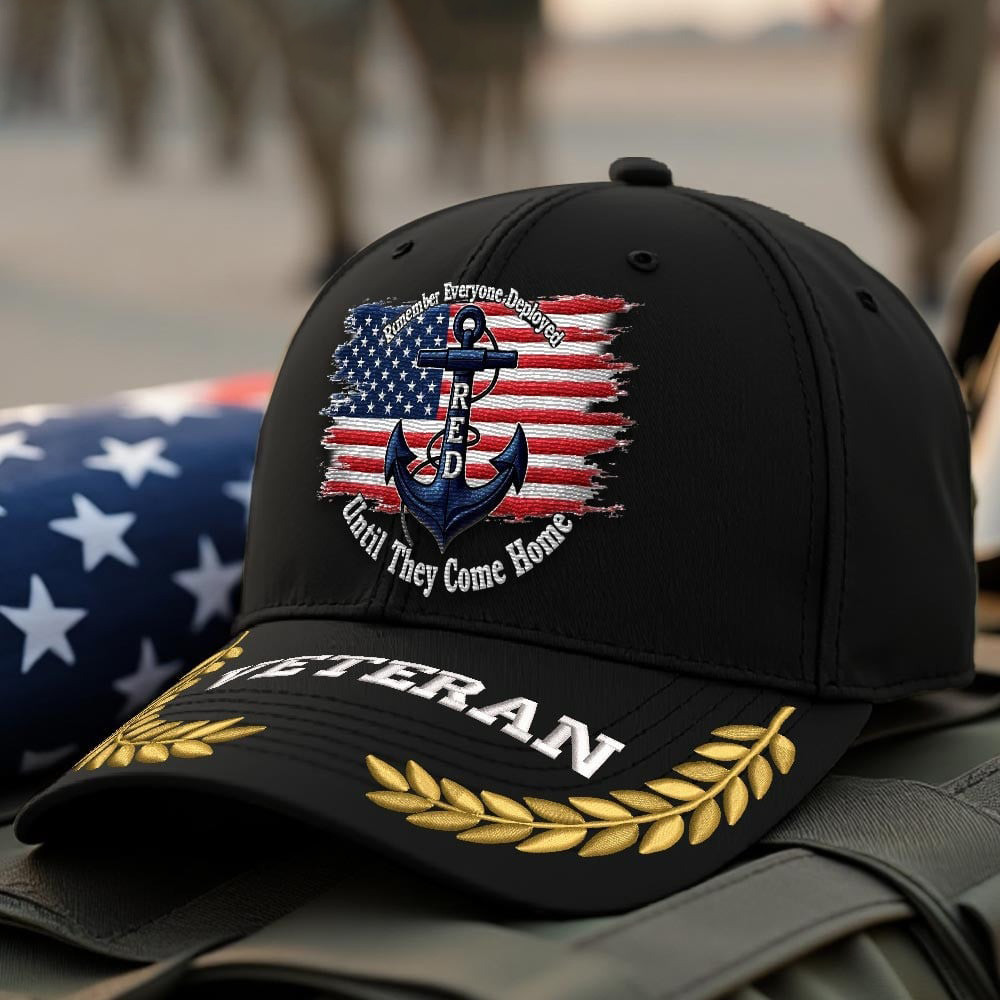 Premium US Navy Embroidered Hats VPVC308021, Gifts For Navy Veteran, Gifts On Father’s Day, Armed Forces Day, Independence Day, Veterans Day