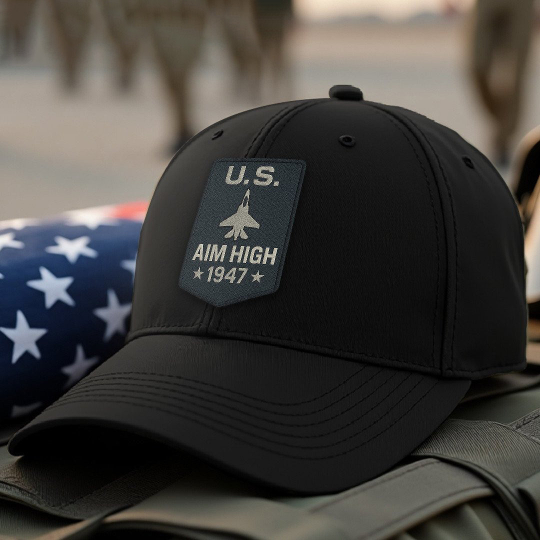 Premium USAF Embroidered Hats VPVC308036, Gifts For Air Force Veteran, Gifts On Father’s Day, Armed Forces Day, Independence Day, Veterans Day