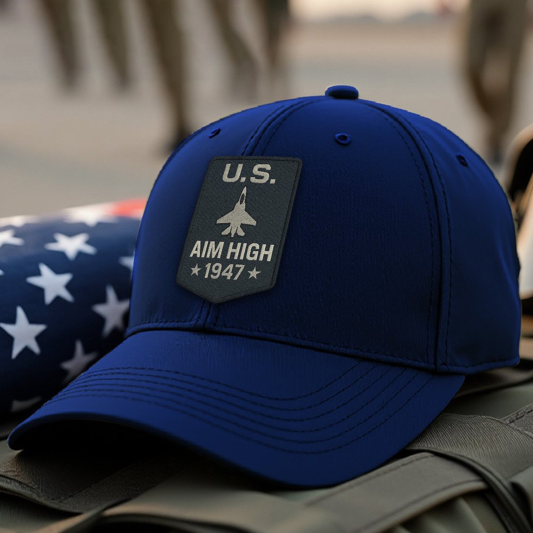 Premium USAF Embroidered Hats VPVC308038, Gifts For Air Force Veteran, Gifts On Father’s Day, Armed Forces Day, Independence Day, Veterans Day