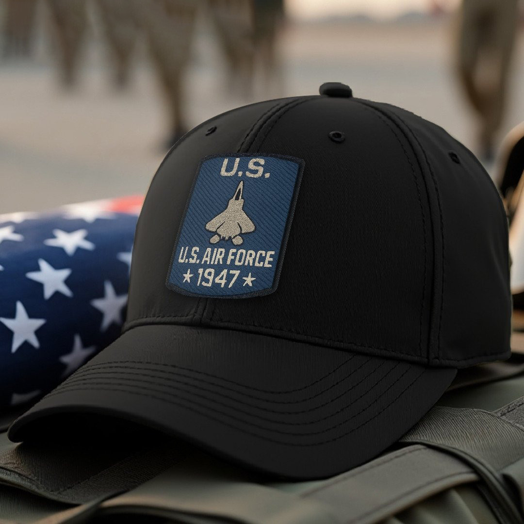 Premium USAF Embroidered Hats VPVC308035, Gifts For Air Force Veteran, Gifts On Father’s Day, Armed Forces Day, Independence Day, Veterans Day