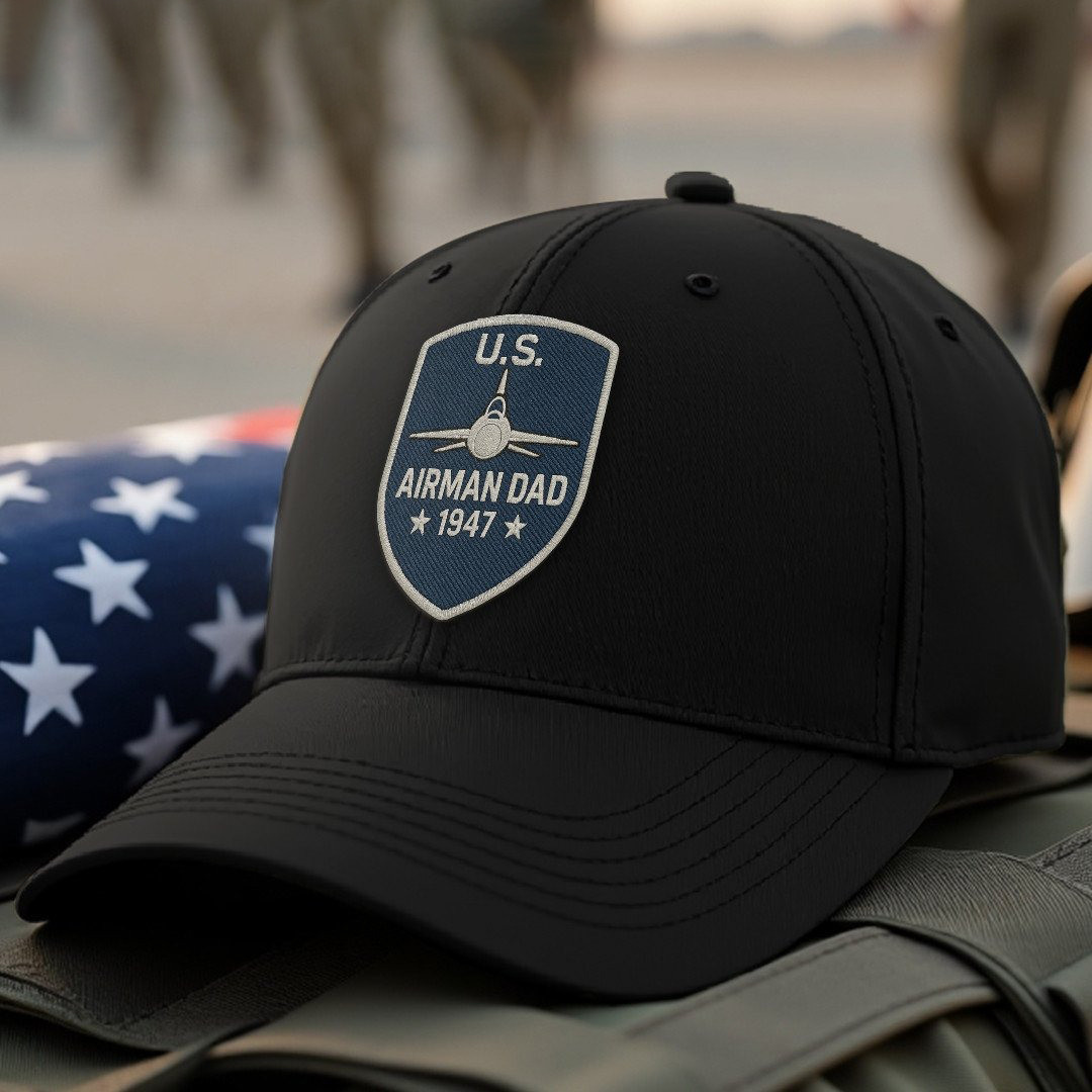 Premium USAF Embroidered Hats VPVC308052, Gifts For Air Force Veteran, Gifts On Father’s Day, Armed Forces Day, Independence Day, Veterans Day