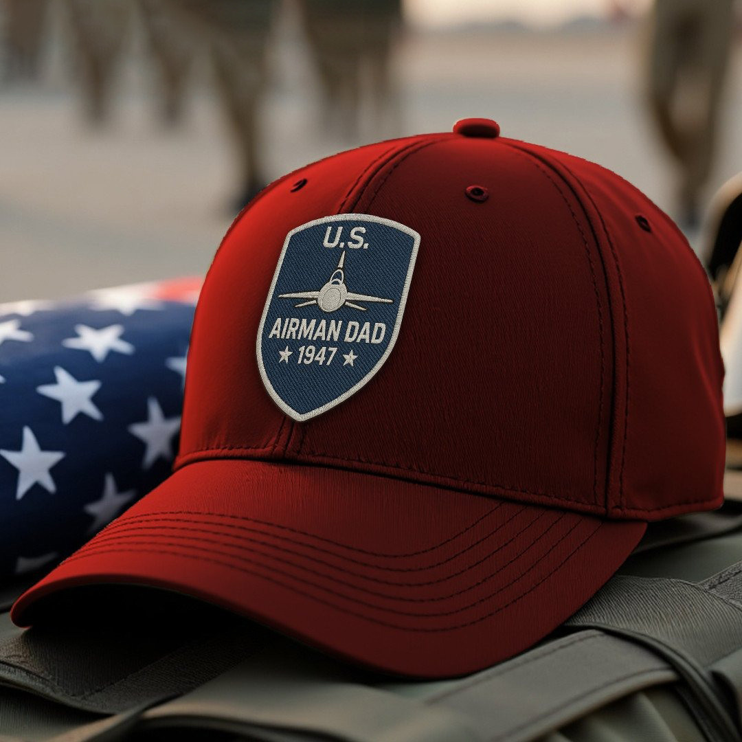 Premium USAF Embroidered Hats VPVC308053, Gifts For Air Force Veteran, Gifts On Father’s Day, Armed Forces Day, Independence Day, Veterans Day