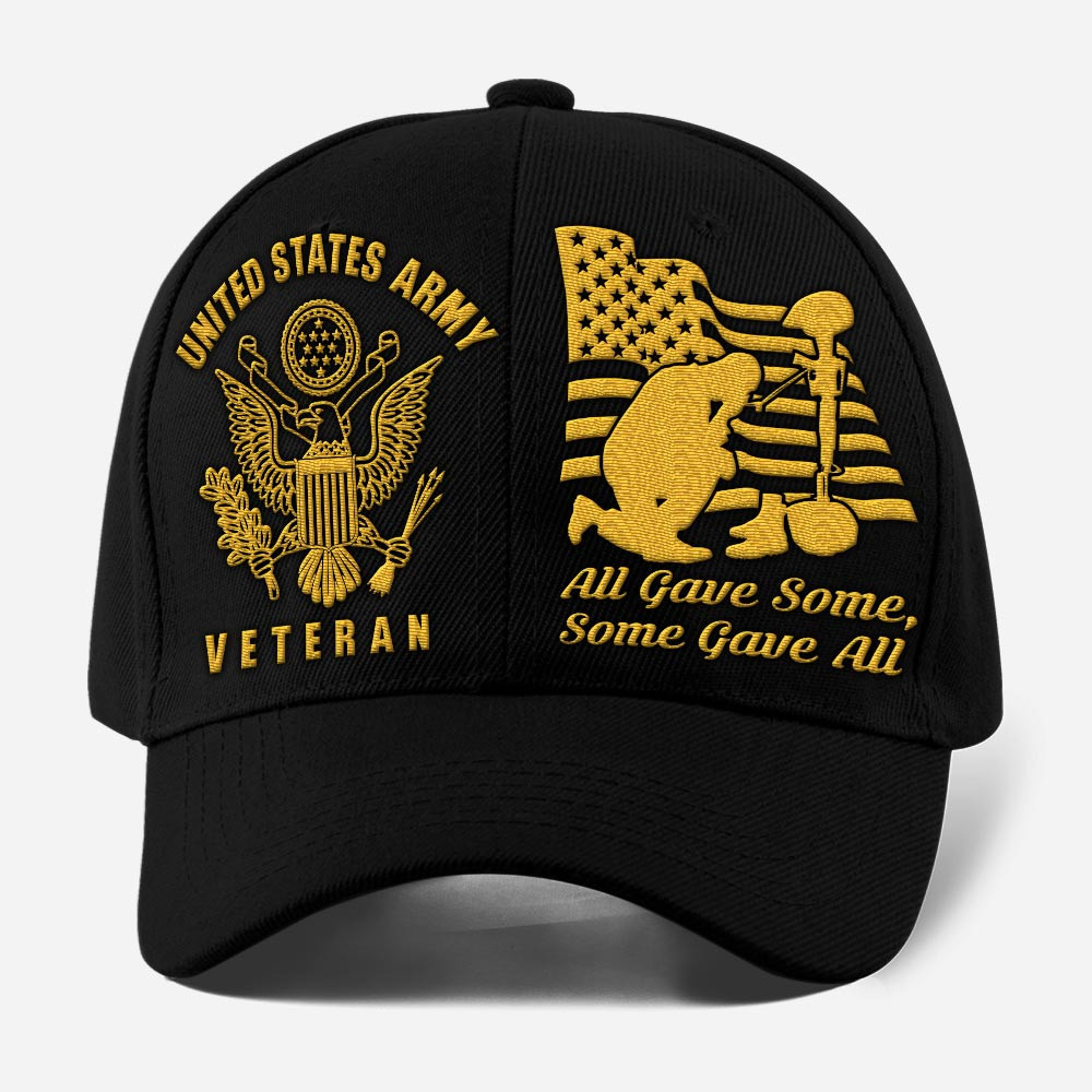 Premium Custom US Army Embroidered Hats VPVC308099, Gifts For Army Veteran, Gifts On Father’s Day, Armed Forces Day, Independence Day, Veterans Day