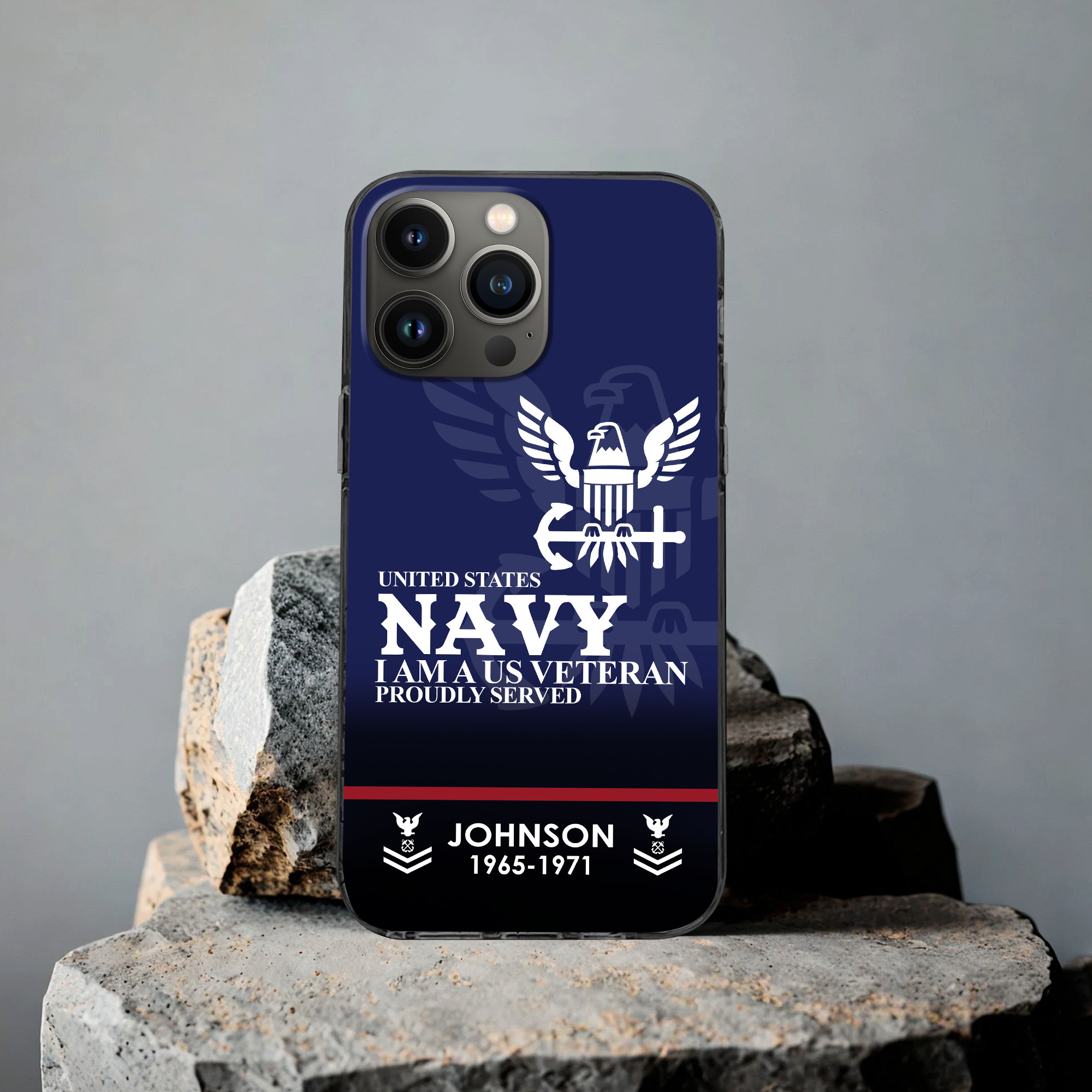 Premium Custom US Navy Phone Case VPVC505302, Gifts For Navy Veteran, Best Gifts On Father’s Day, Armed Forces Day, Independence Day, Veterans Day