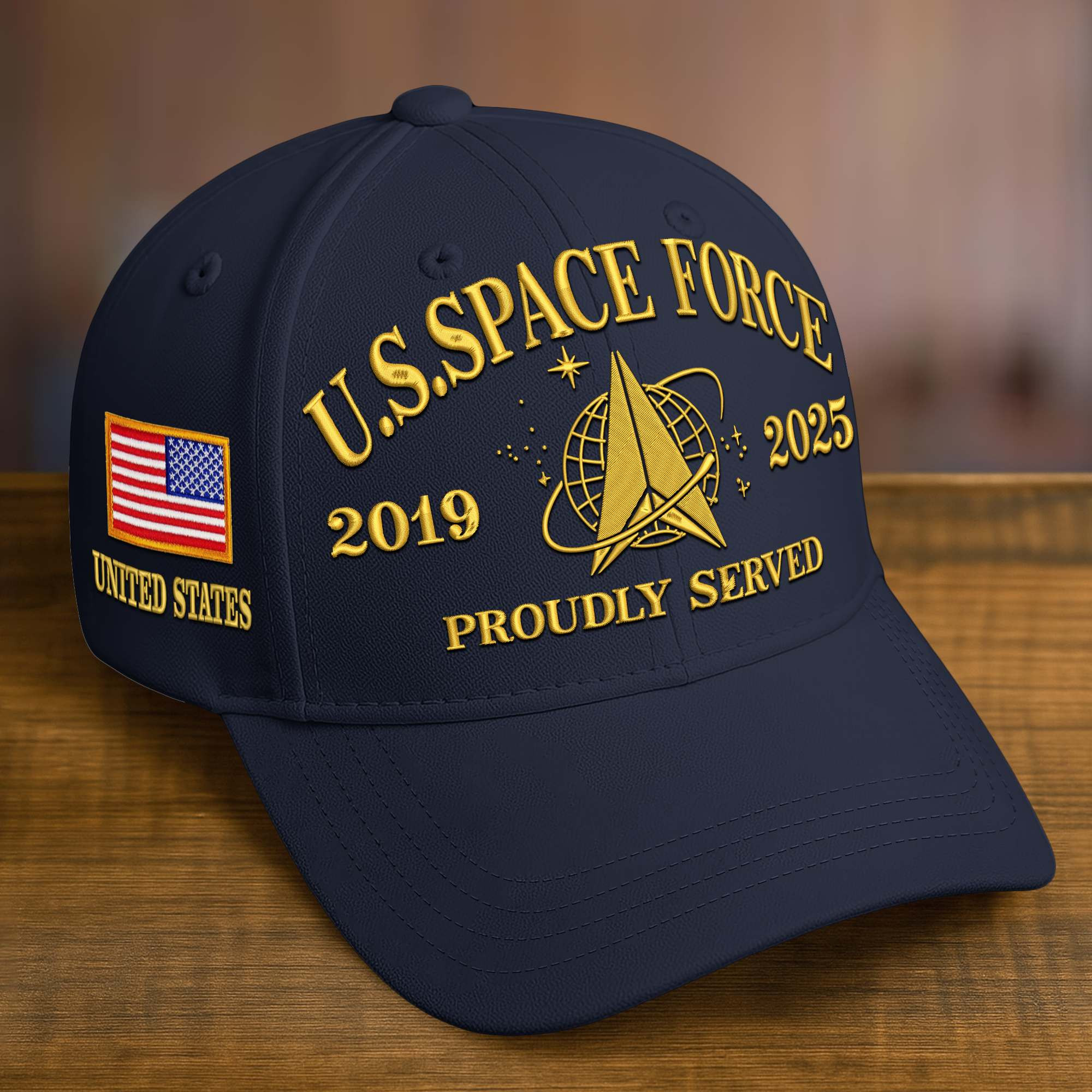 Premium Custom Name, Rank, Embroidered US Veterans Hats CPVC090701, 250th Anniversary, Gift For US Veterans, Veterans Day