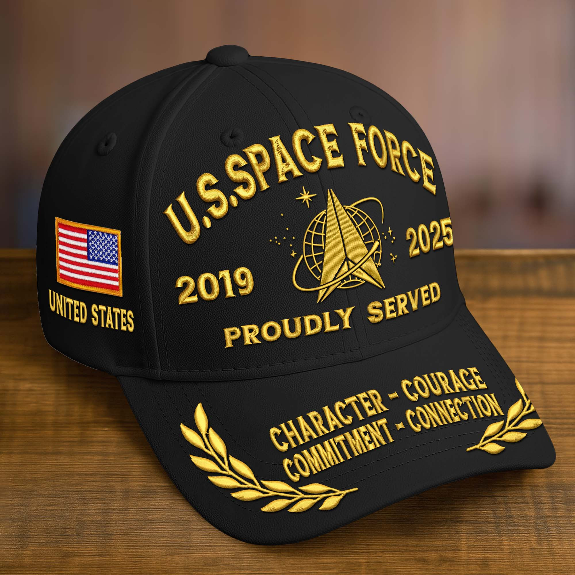 Premium Custom Name, Rank, Embroidered US Veterans Hats CPVC090704, 250th Anniversary, Gift For US Veterans, Gifts On Veterans Day
