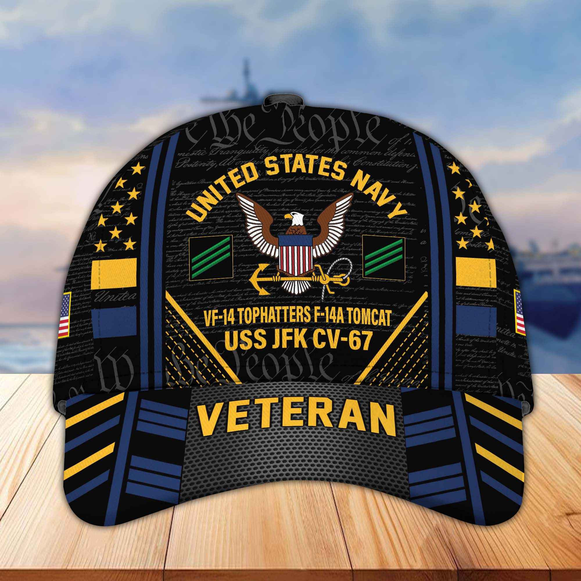 Premium US Navy Custom Cap CPVC180710
