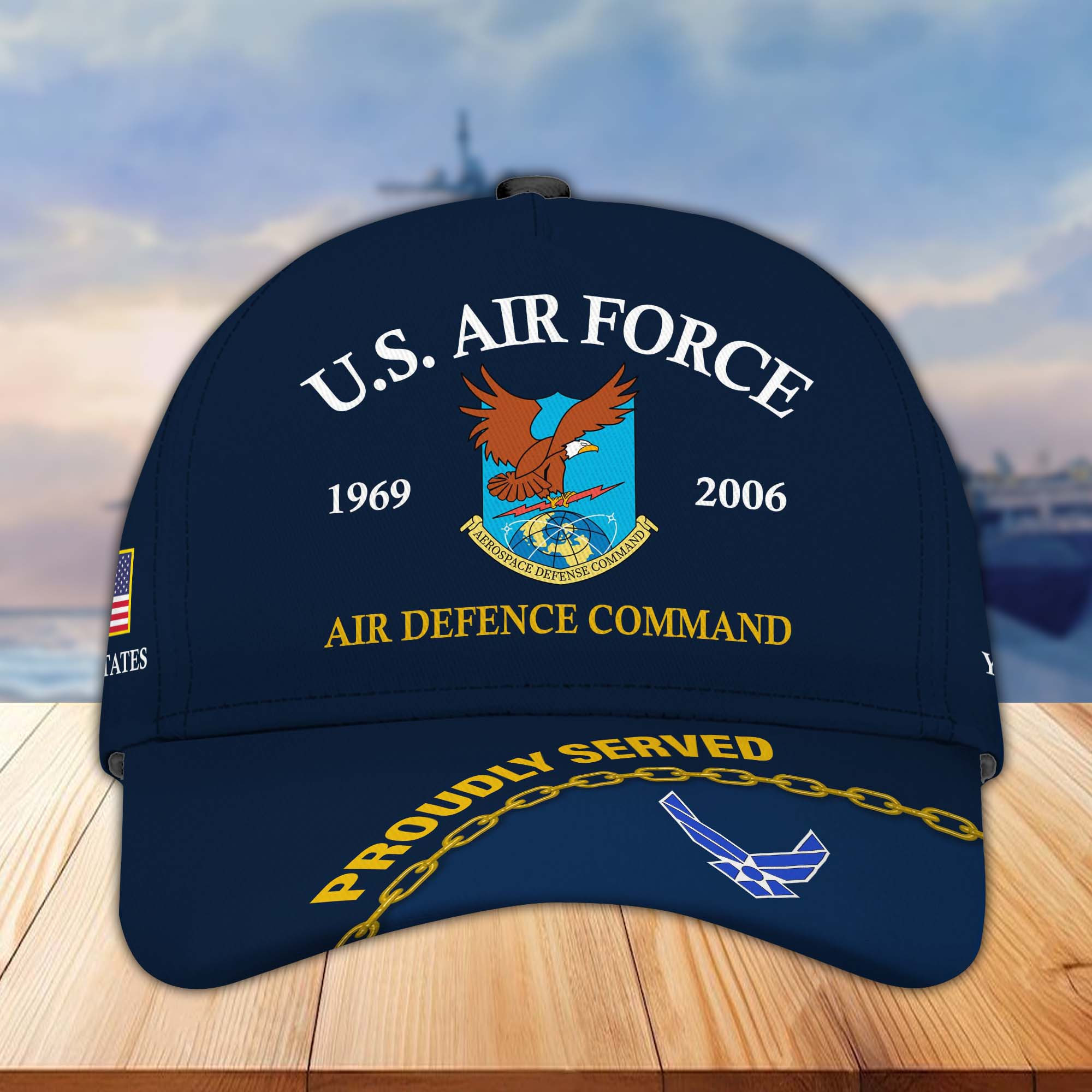 Premium USAF Air Defence Command Custom Cap CPVC210711