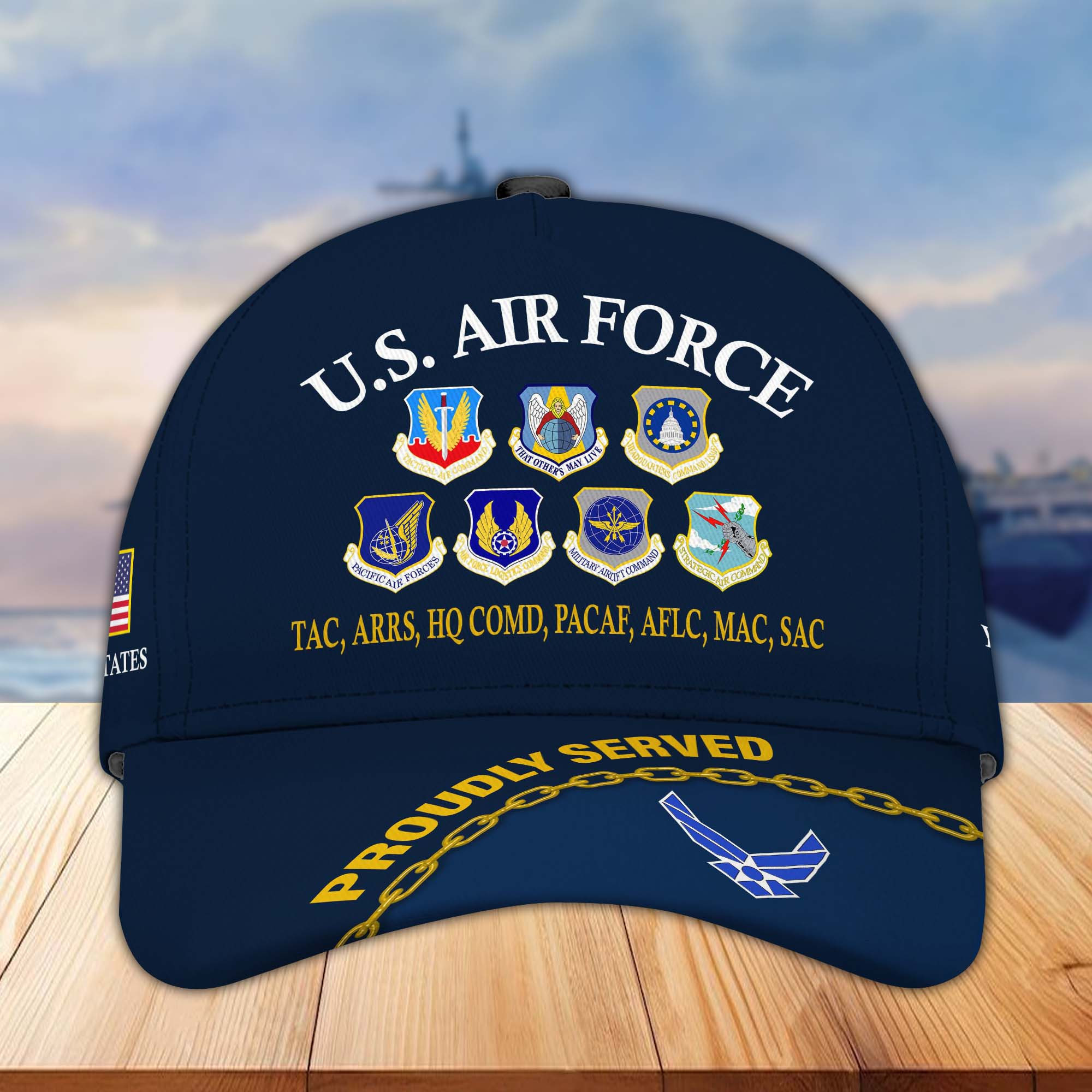 Premium USAF Custom Cap CPVC210712