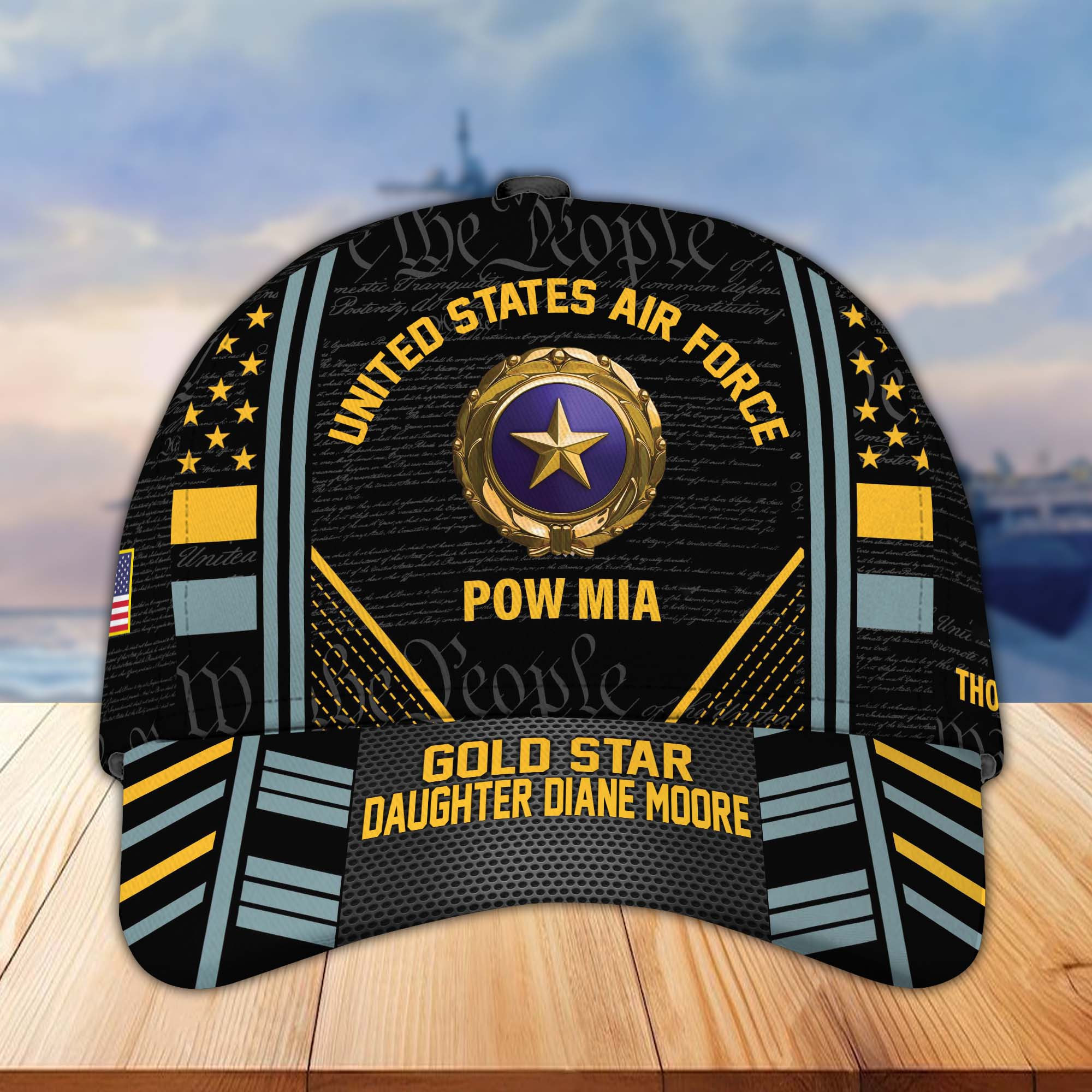 Premium USAF Custom Cap CPVC250712