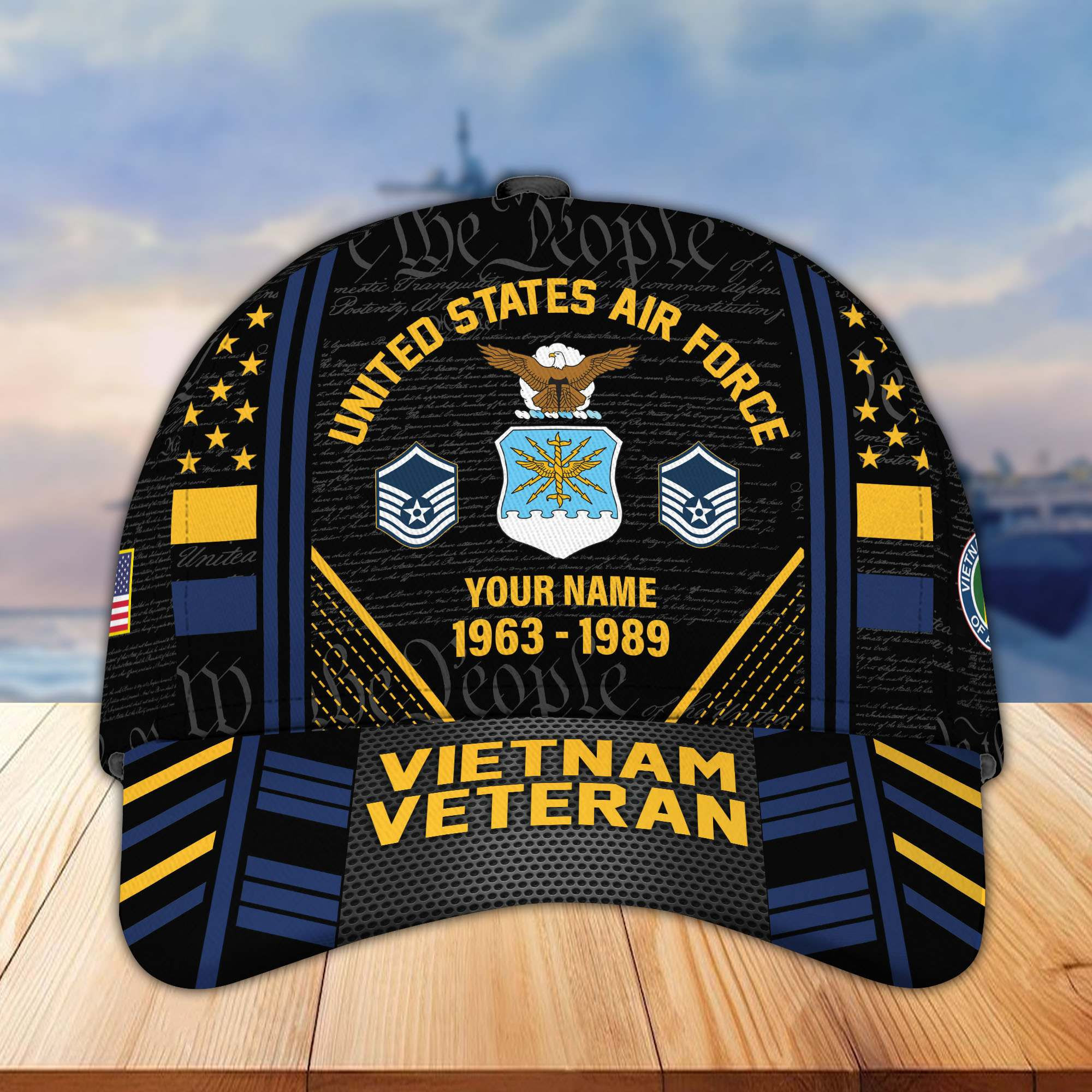 Premium USAF Custom Cap CPVC010810
