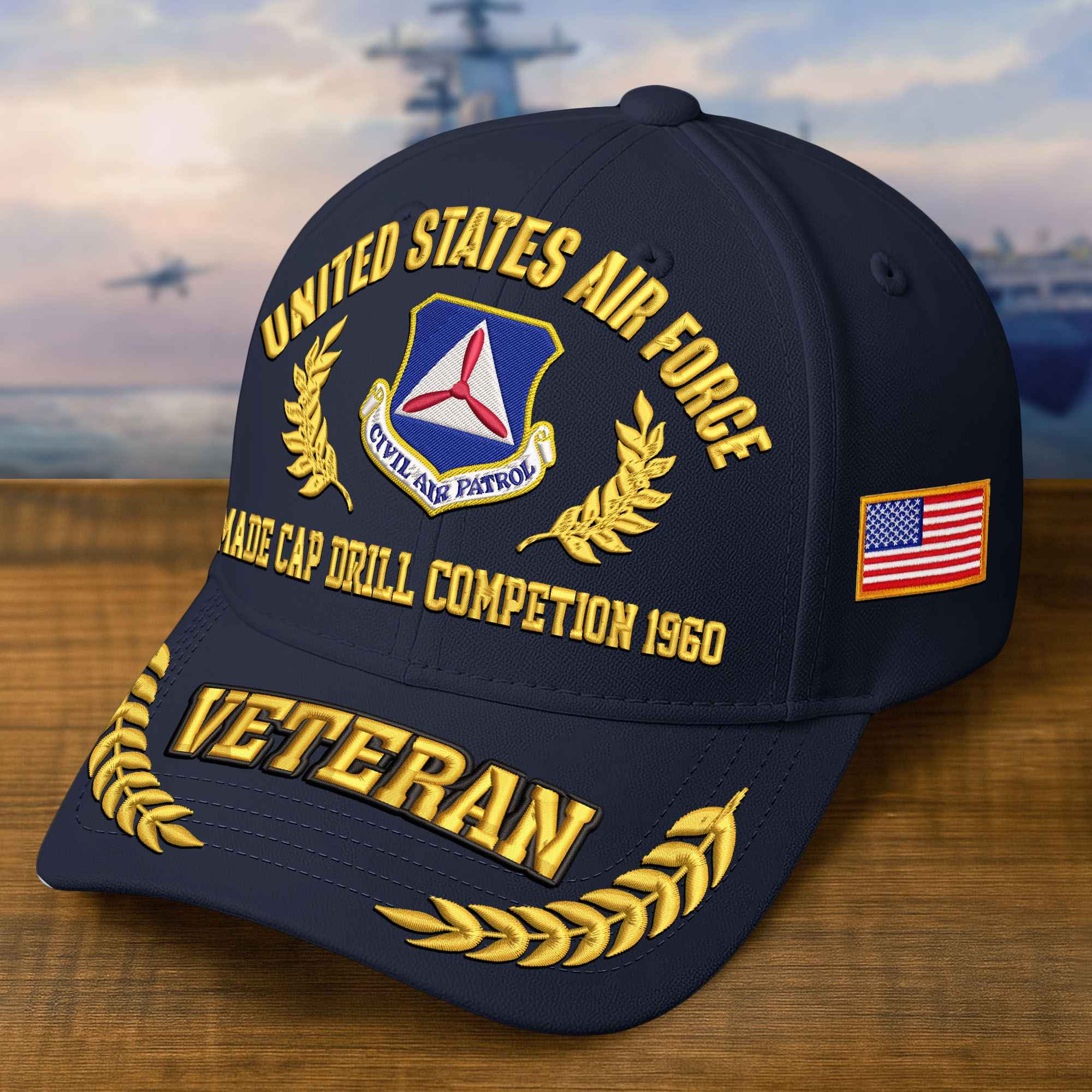 Premium USAF Embroidered Cap CPVC040810