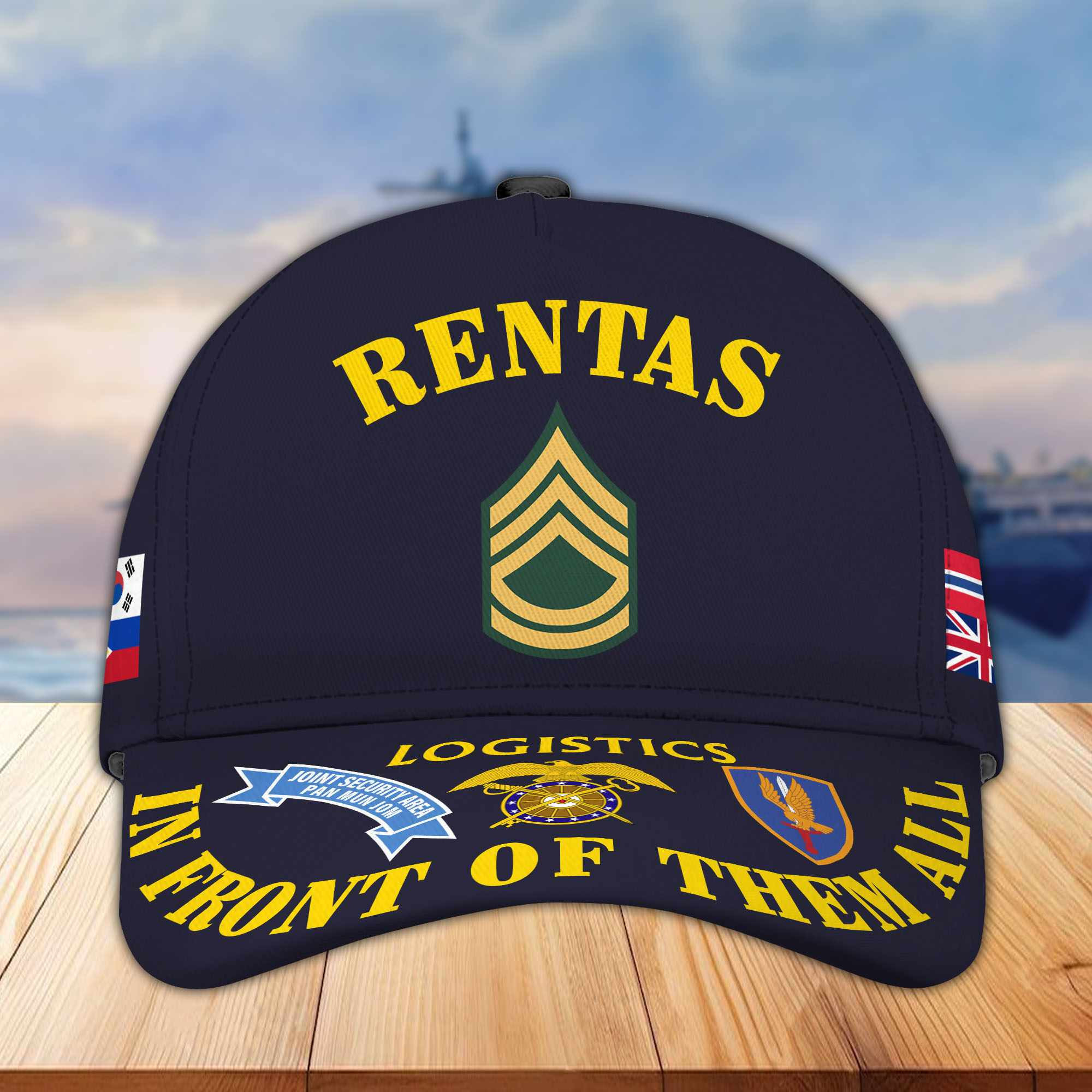 Premium US Veteran Custom Cap CPVC050810