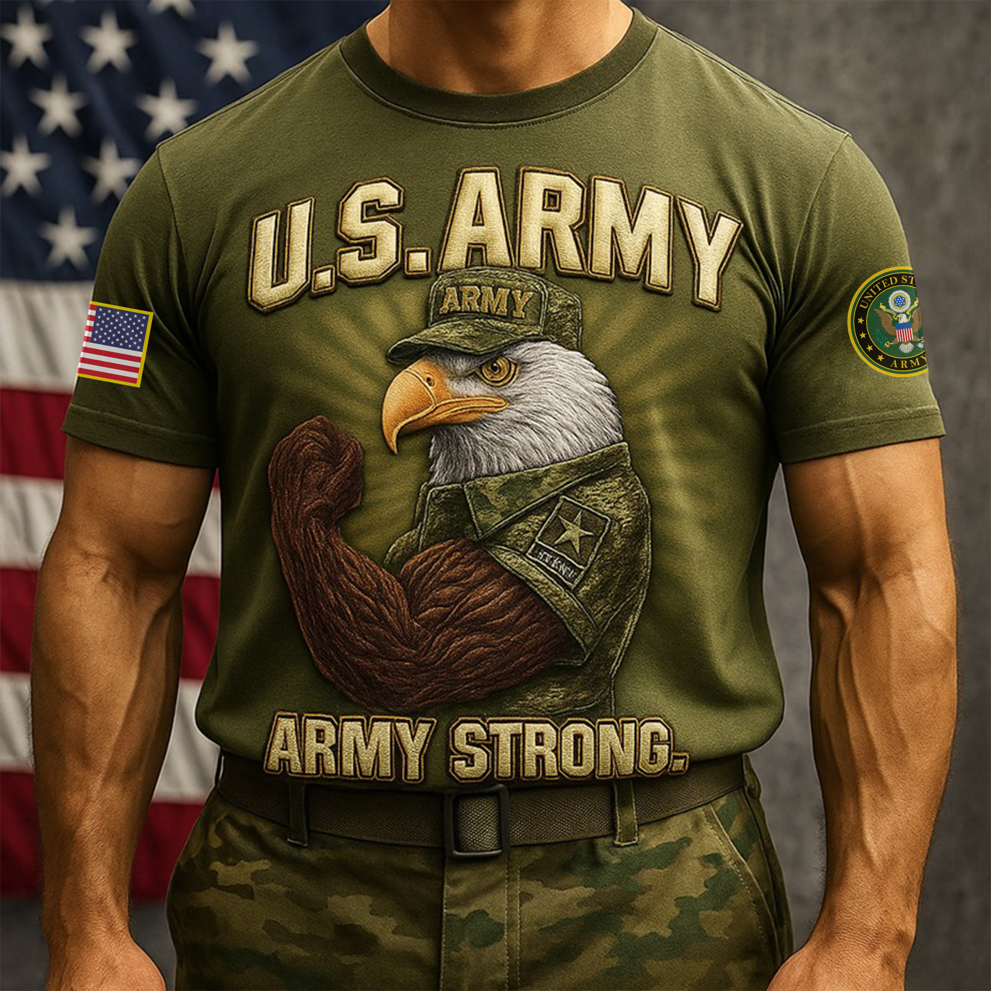 Premium 250th Anniversary Of The Army T-Shirt VPVC930003, Gifts For Army Veteran, Gifts On Father’s Day, Veterans Day