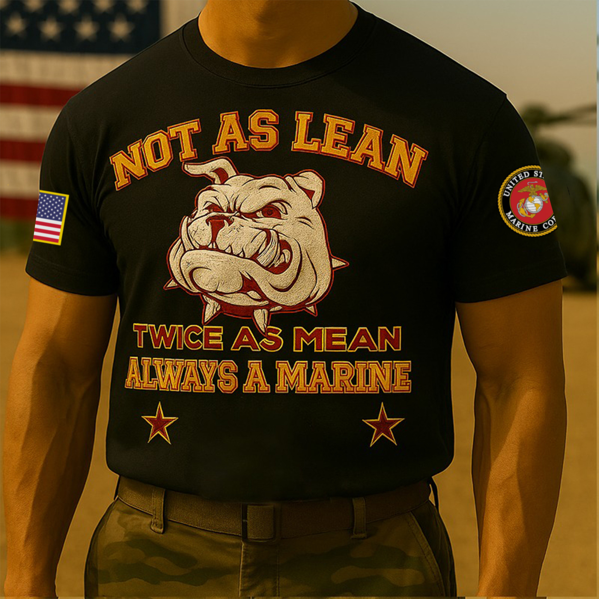 Premium USMC T-Shirt VPVC930050, 250th Anniversary Marine Corps Shirt, Gifts For Marine Veteran, Gifts On Father’s Day, Veterans Day