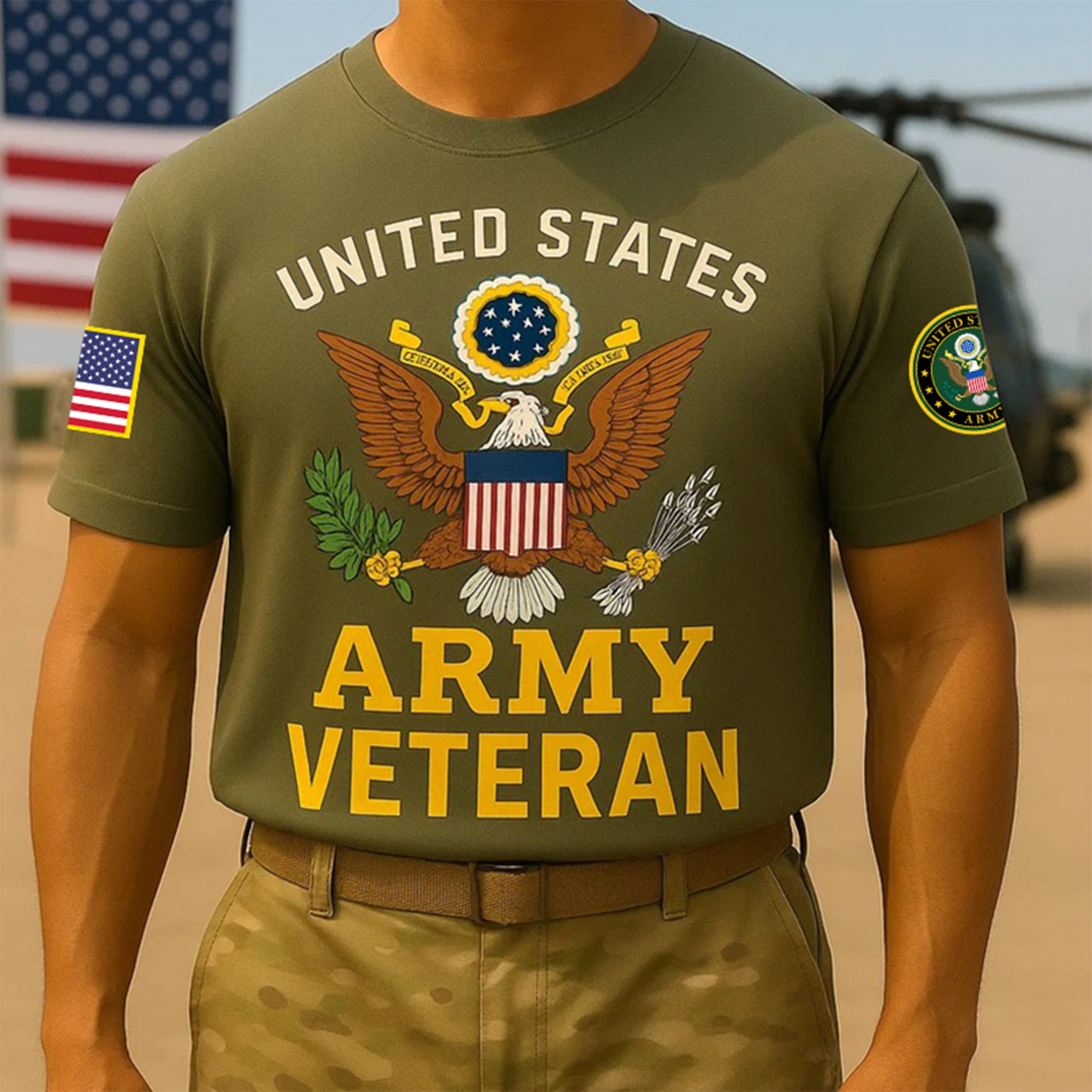 Premium 250th Anniversary Of The Army T-Shirt VPVC930089, Gifts For Army Veteran, Gifts On Father’s Day, Veterans Day