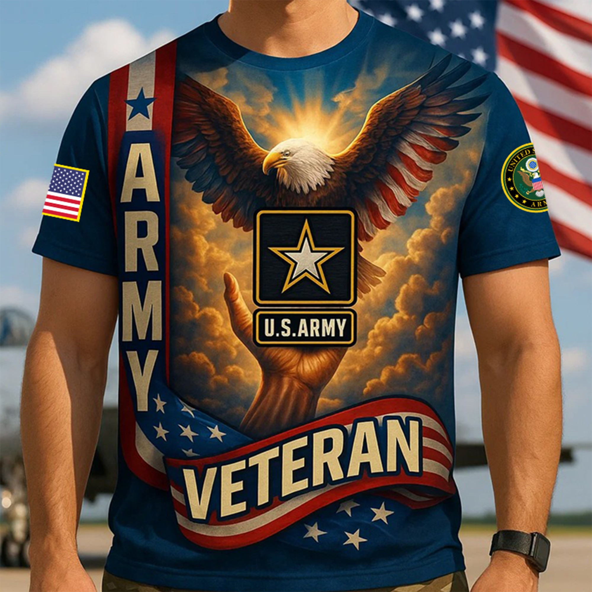 Premium 250th Anniversary Of The Army T-Shirt VPVC930094, Gifts For Army Veteran, Gifts On Father’s Day, Veterans Day